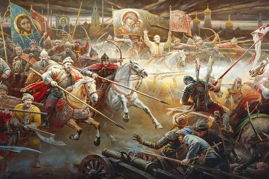 Rus' DEFENDED INDEPENDENCE - Rus, Crimean Khanate, Moscow, Principality of Moscow, История России, Russians, Archers, Boris Godunov, Battle, Tsar, Khan, Golden Horde, Tatars, Crimean Tatars, Longpost