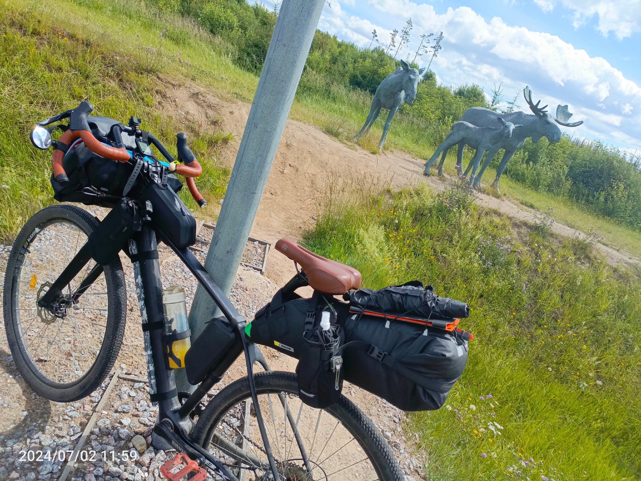 Sortavala or how not to jump over your head - My, Tourism, Leningrad region, Sortavala, Hike, Camping, A bike, Longpost