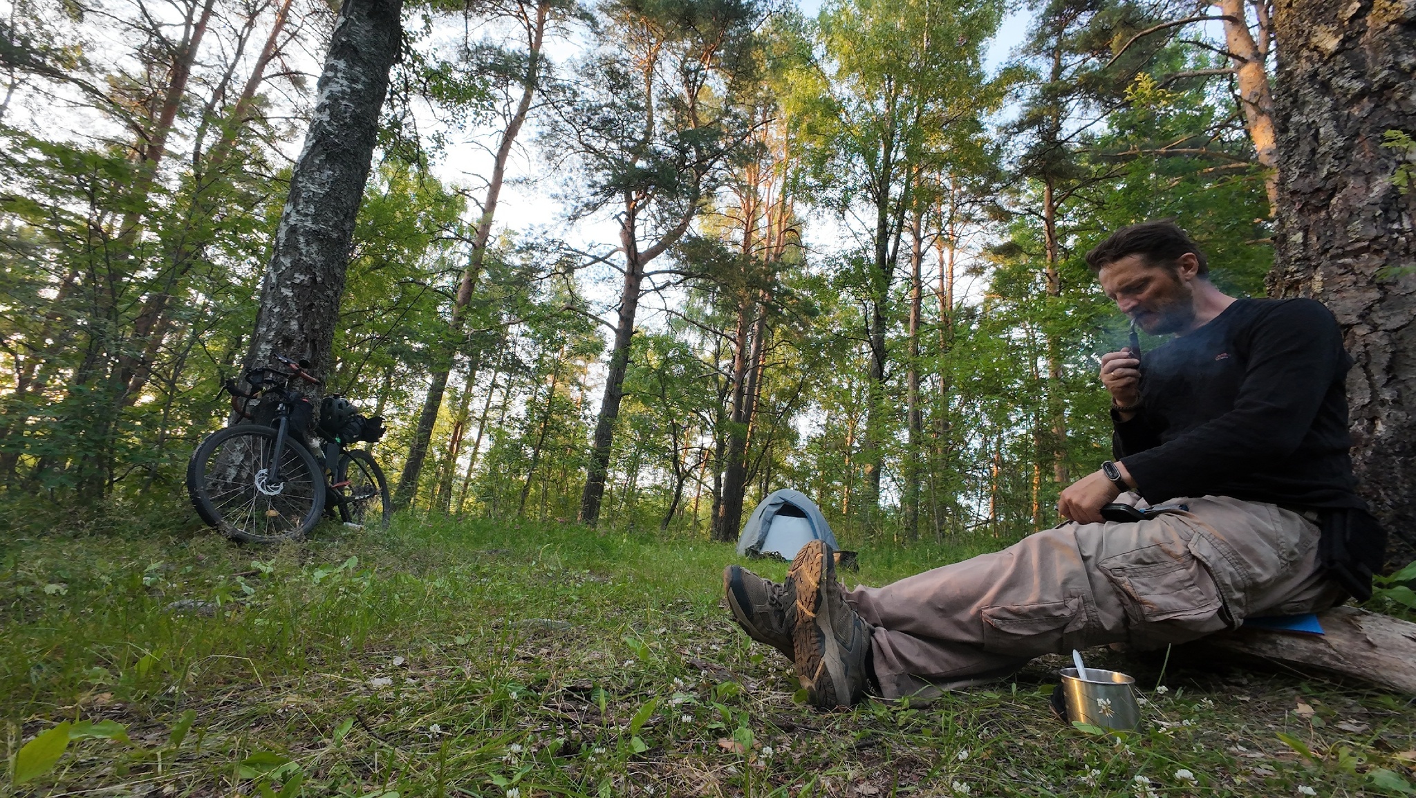 Sortavala or how not to jump over your head - My, Tourism, Leningrad region, Sortavala, Hike, Camping, A bike, Longpost