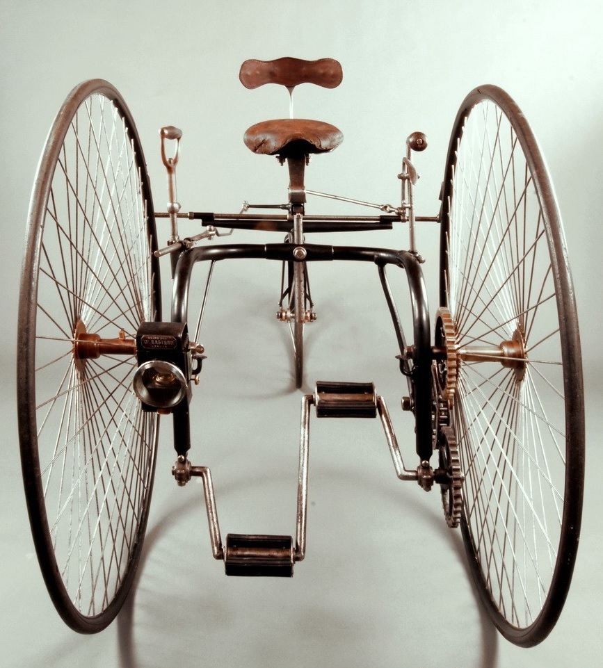 Bicycle (tricycle) 1888 - A bike, Unusual, Technologies, Rarity, Inventions, Longpost