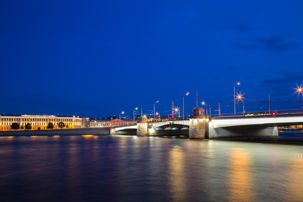 Raising the Tuchkov Bridge in St. Petersburg - My, Saint Petersburg, Bridge, Longpost