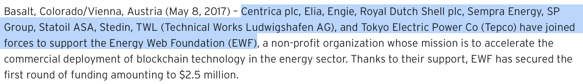 Blackrock x EnergyWeb - idea to buy RWA token EWT - Cryptocurrency, Crypto Market, Cryptoexchange, Twitter (link), Longpost