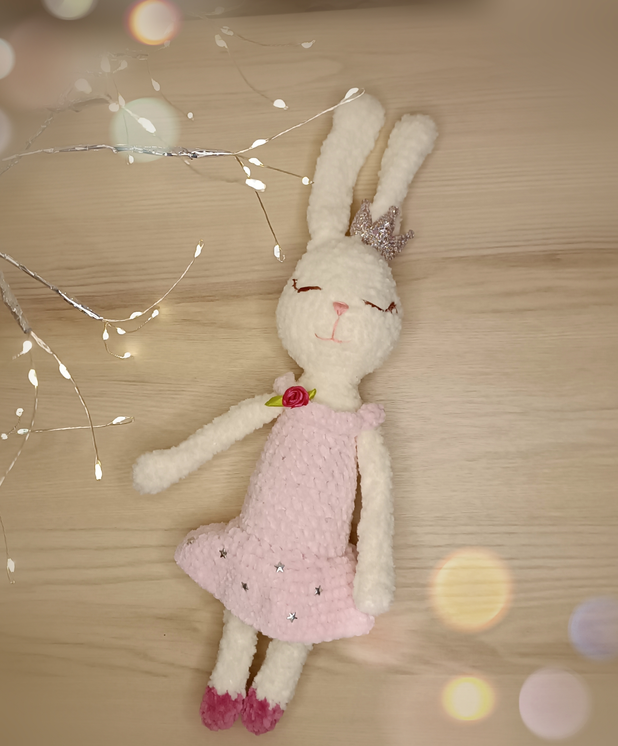 Addition to the post with hares) - My, Knitting, Crochet, Knitting, Knitted toys, knitted competition, Creation, Hobby, Children, Ballet, Ballerinas, Ballet Tutu, Childhood, Parents and children, Products, Products for children, Toys, Plush Toys, Presents, Holidays, Longpost