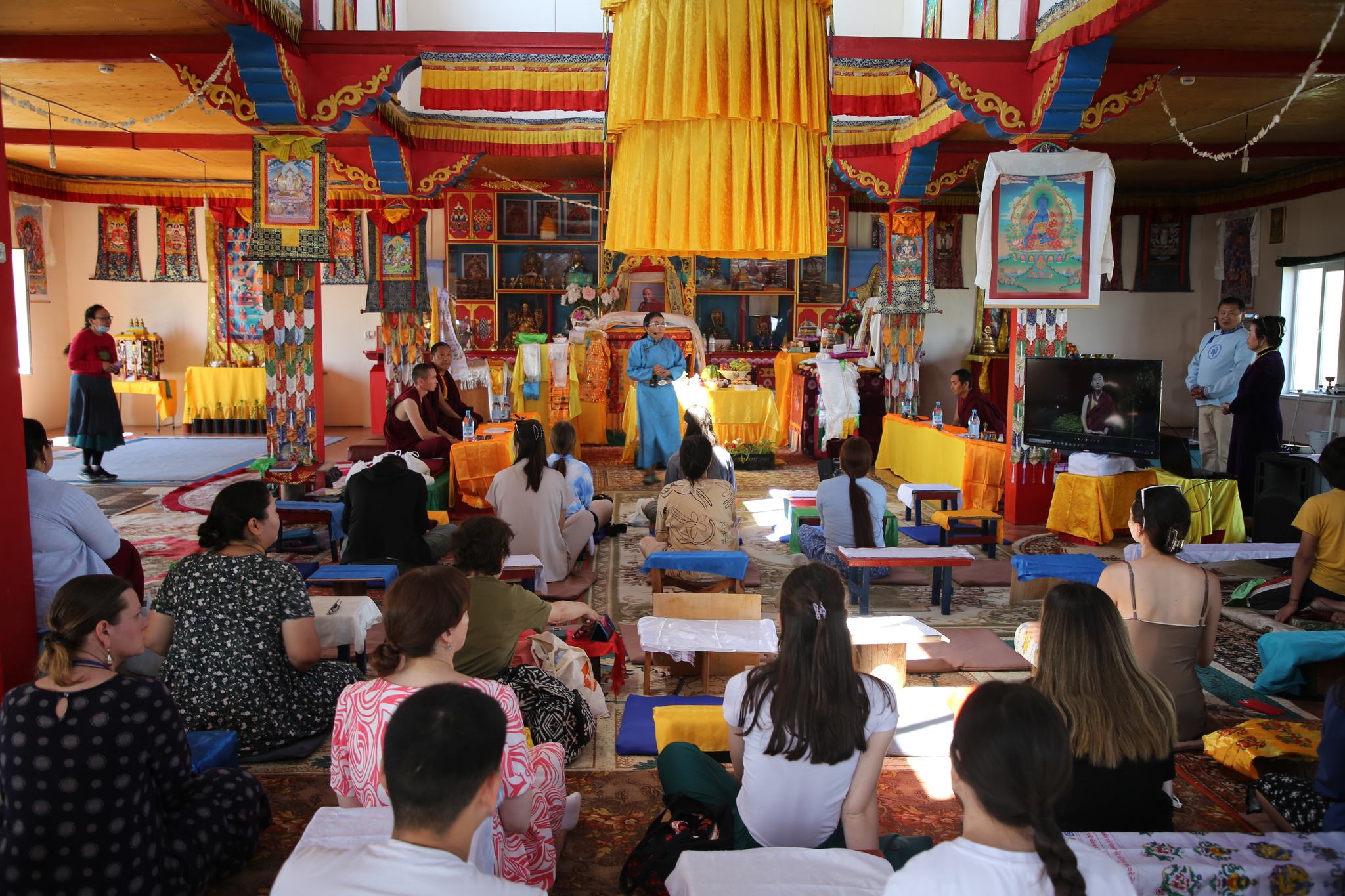 School of Young Buddhist Theologists at Tuva State University. Photo report - Buddhism, Tyva Republic, Studying at the University, Longpost