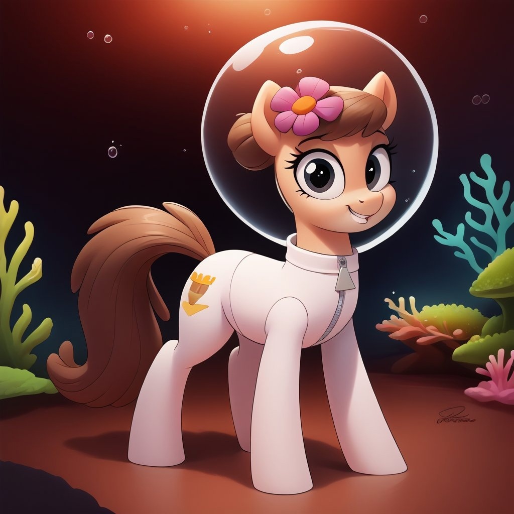 Sandy - My, Neural network art, Pony, Ponification, My little pony, Longpost