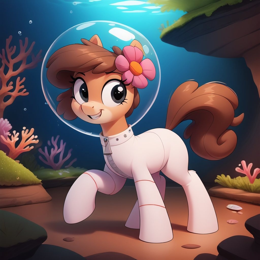 Sandy - My, Neural network art, Pony, Ponification, My little pony, Longpost