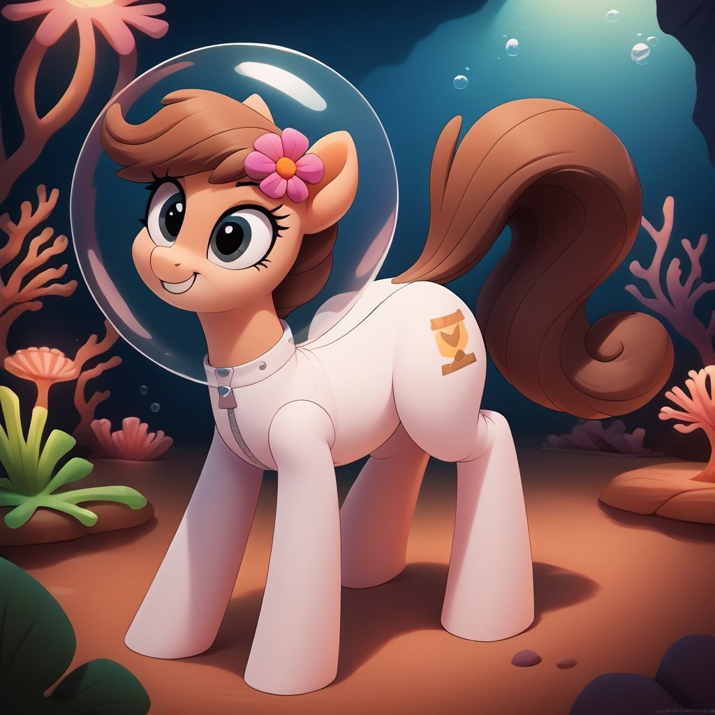 Sandy - My, Neural network art, Pony, Ponification, My little pony, Longpost