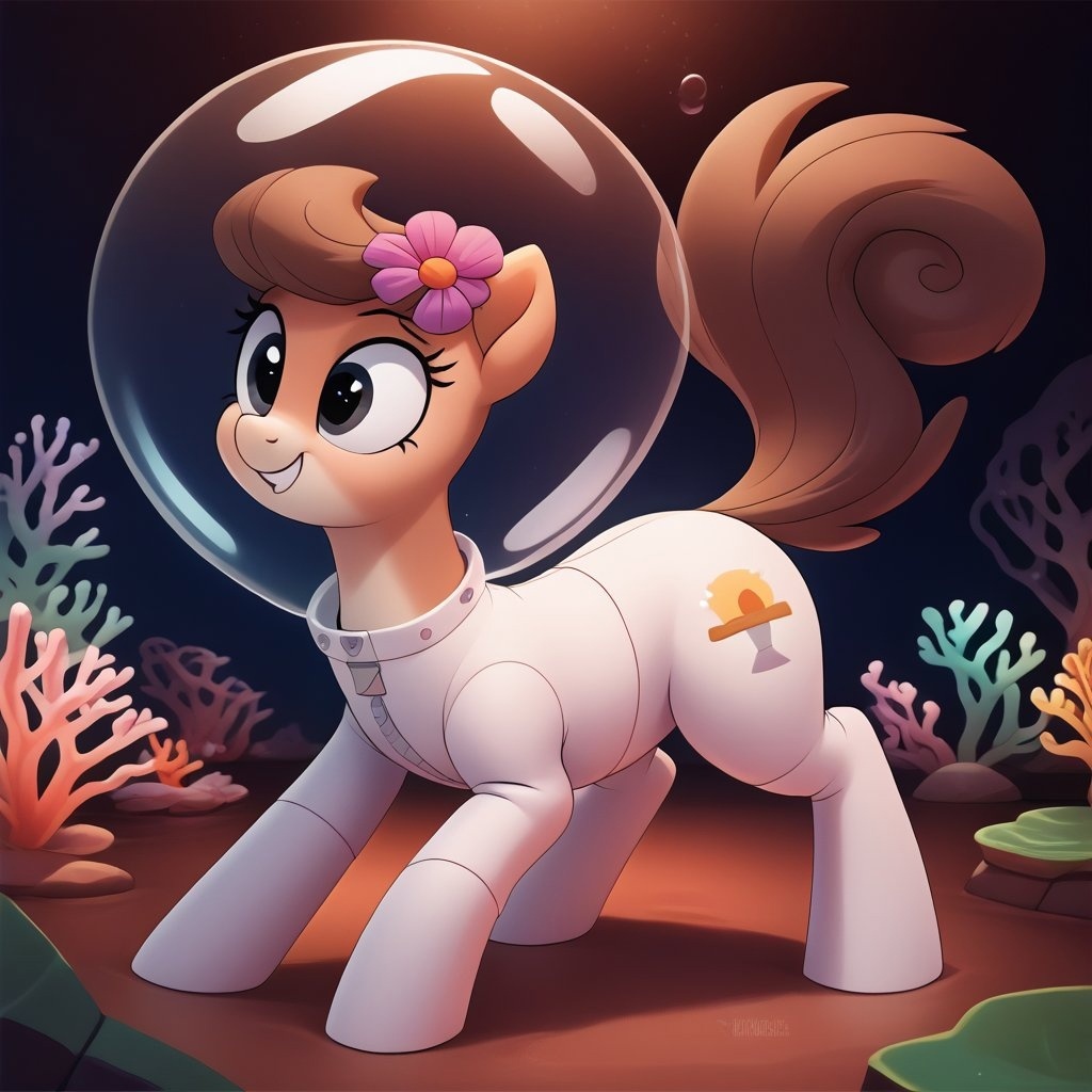 Sandy - My, Neural network art, Pony, Ponification, My little pony, Longpost