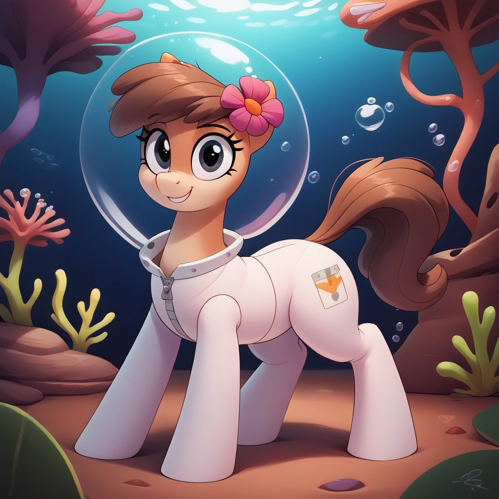 Sandy - My, Neural network art, Pony, Ponification, My little pony, Longpost