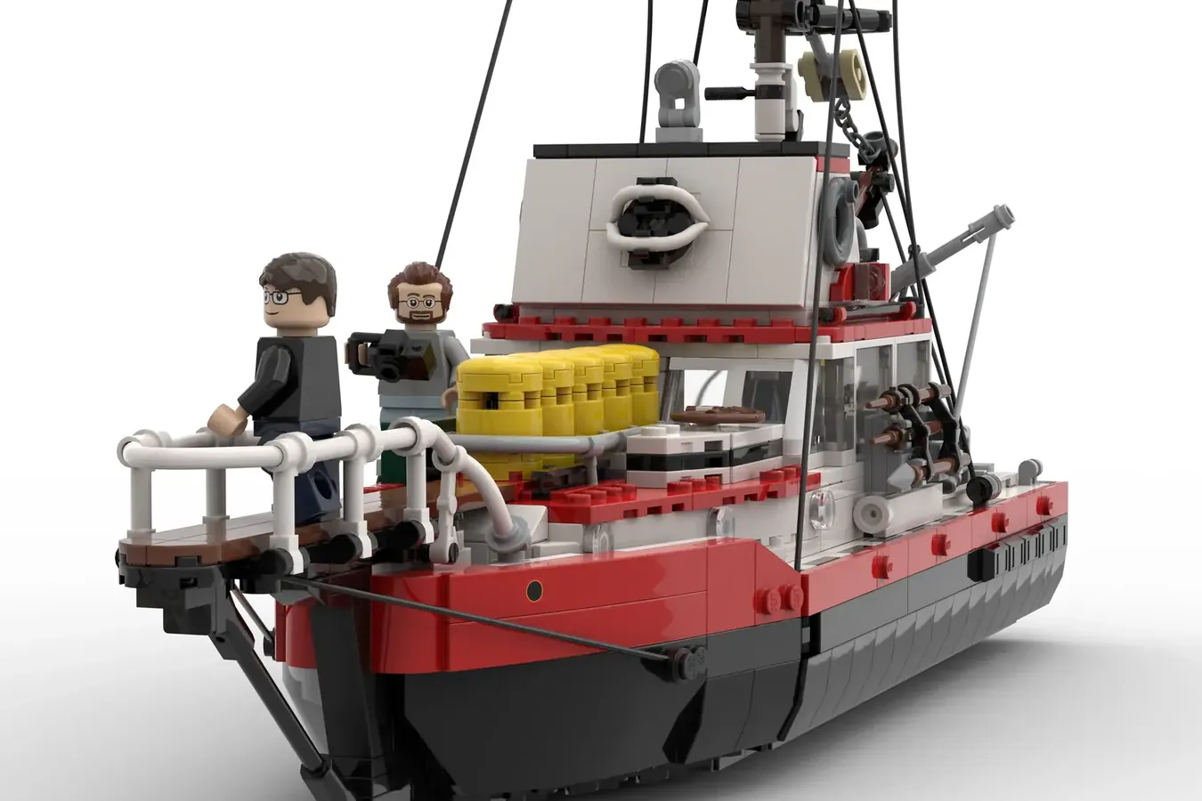 Lego Ideas 21350 Jaws (set Lego Ideas Jaws number 21350) - Survey, Lego, Constructor, Collecting, Modeling, Jaws, Steven Spielberg, Horror, news, Collection, Scale model, Video, Youtube, Longpost, Repeat