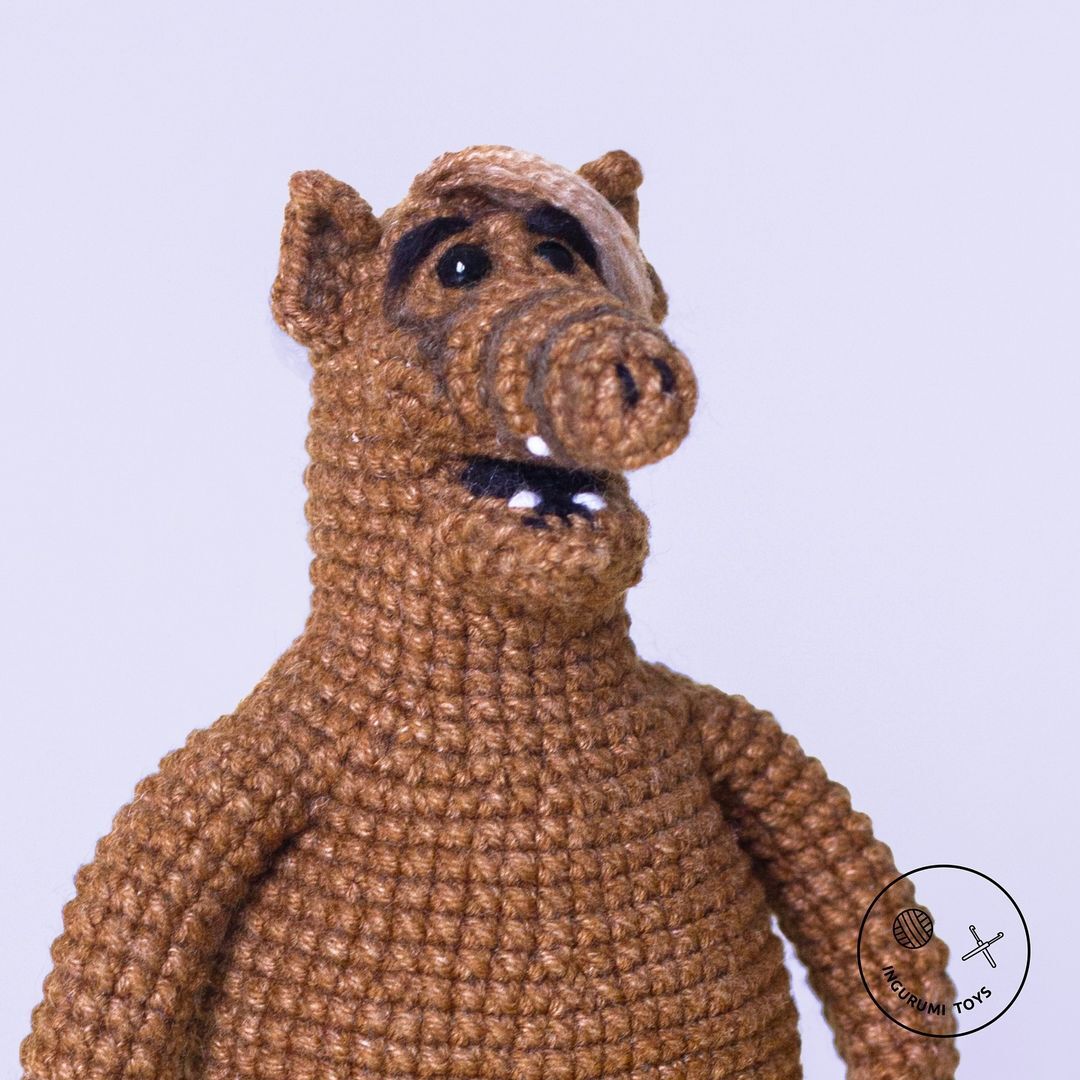 Does anyone else remember this character? - Knitting, Creation, Amigurumi, Needlework, Toys