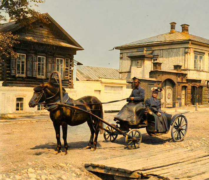 What did Perm live and look like at the beginning of the 20th century? 20 colored photographs of the pre-revolutionary city - My, Historical photo, Colorization, Old photo, History, Permian, 20th century, Российская империя, Longpost