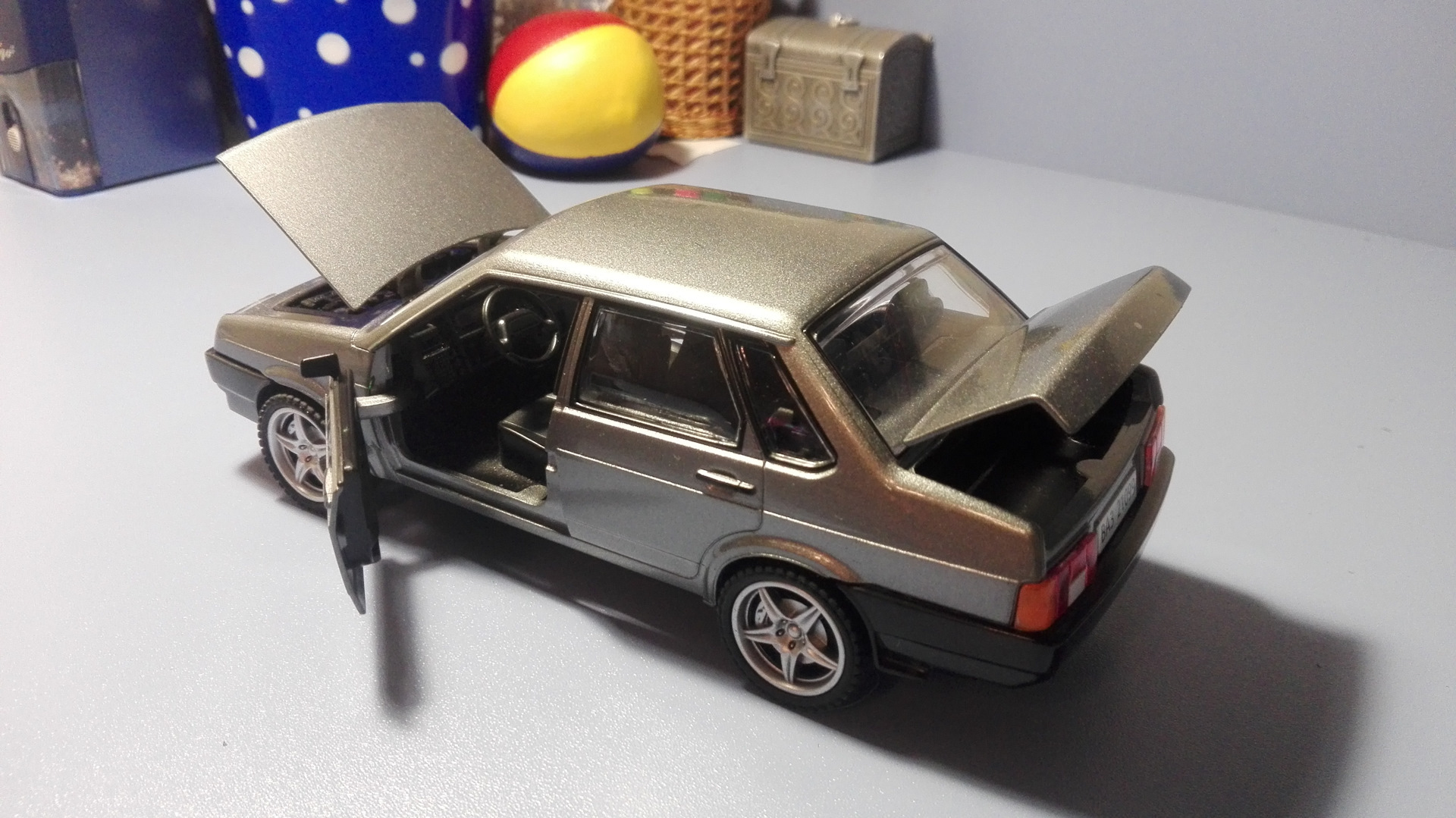 VAZ 99 - Images, Toys, Lada, AvtoVAZ, Collecting, Car, Collection, Miniature, The photo