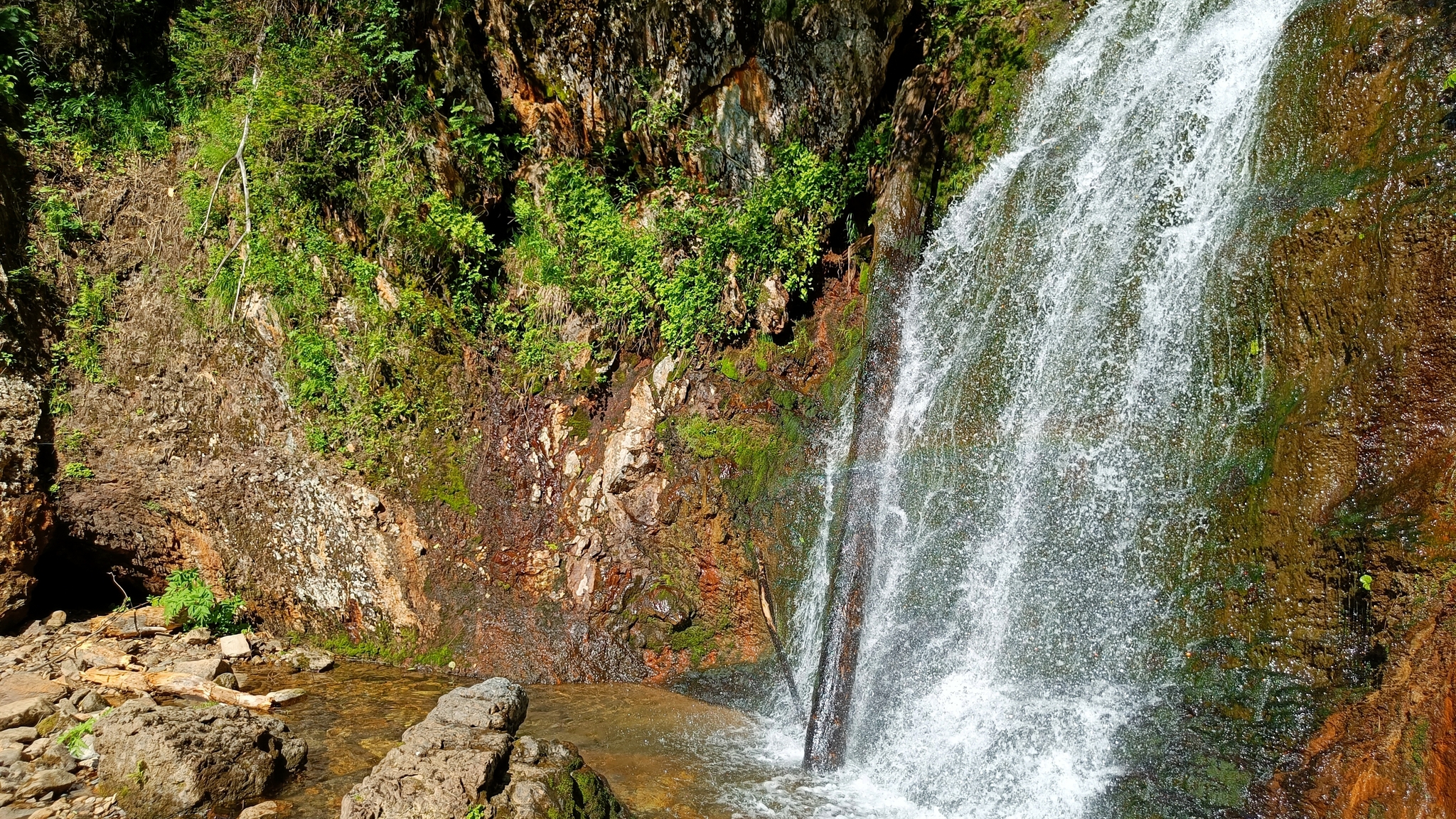 MY HOTTEST HIKE THIS SUMMER - My, Hike, Camping, Туристы, Tourism, Youtube, The mountains, Waterfall, Mountain tourism, The rocks, Water, Summer, Heat, Video, Longpost