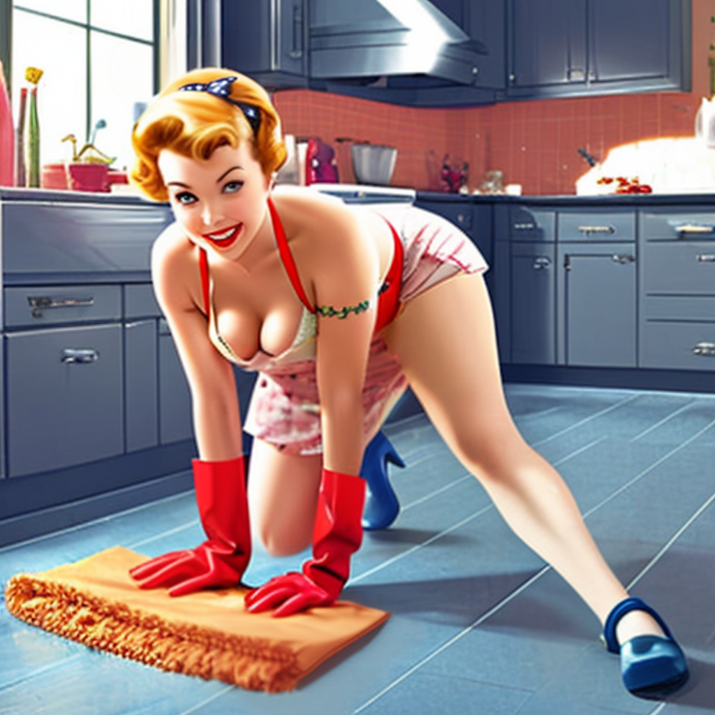 Pinup-1 - My, Pin up, Neural network art, Girls