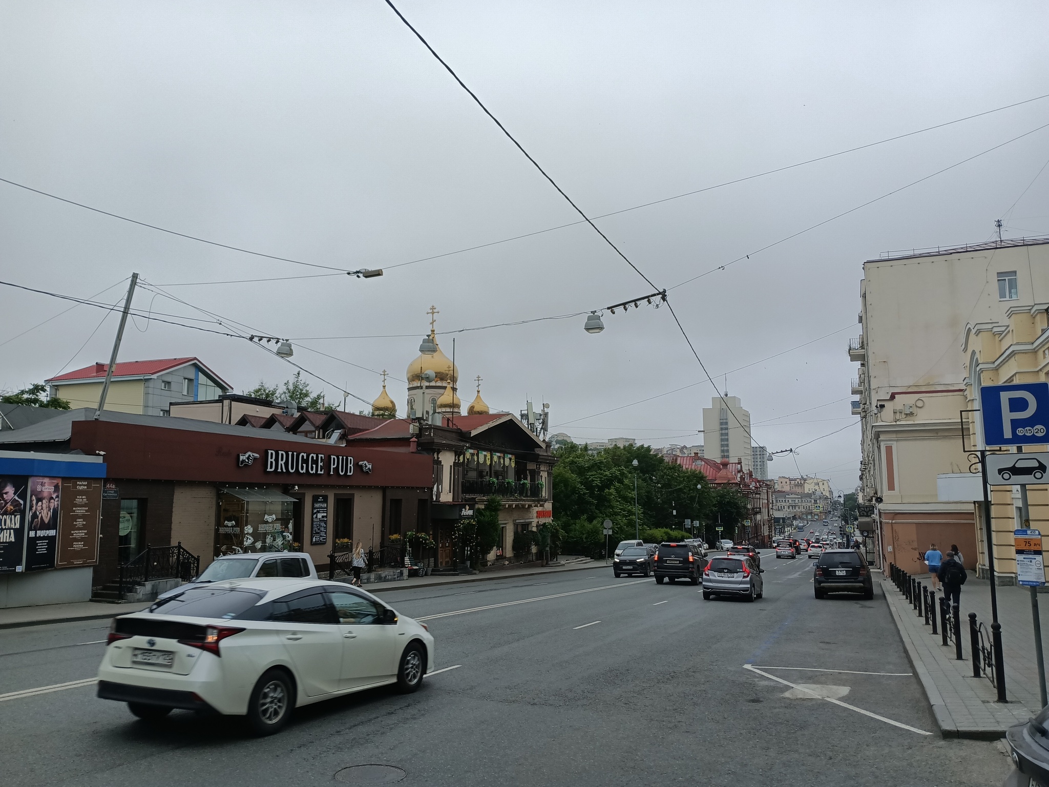 Владивосток. Фото по пути на почту - Моё, Владивосток, Фотография, Утро, Работа, Длиннопост