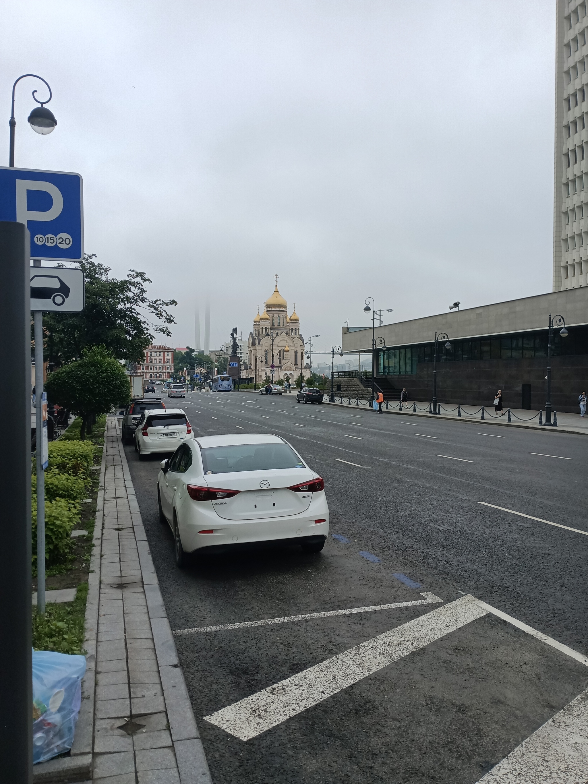 Владивосток. Фото по пути на почту - Моё, Владивосток, Фотография, Утро, Работа, Длиннопост