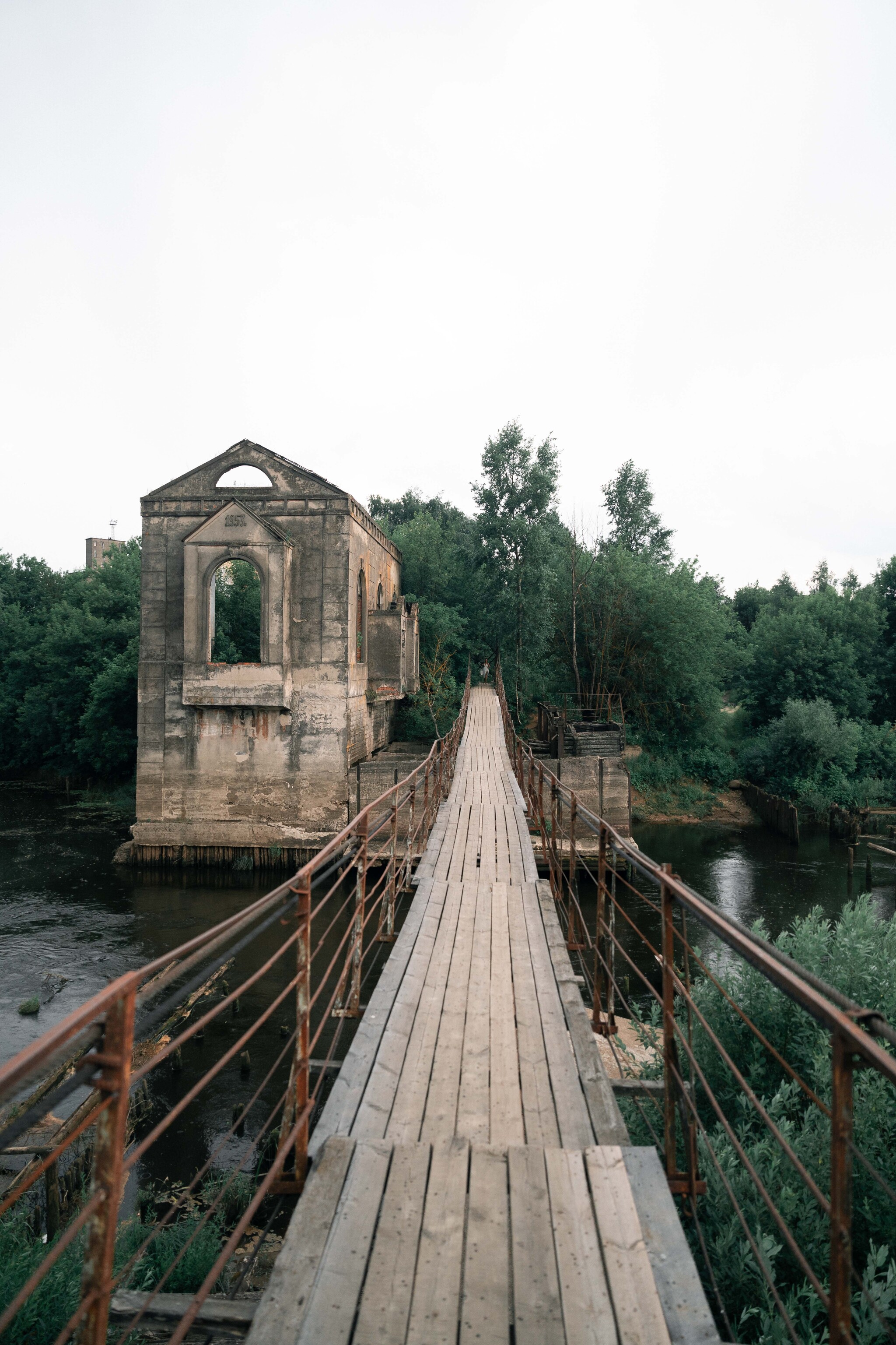 Abandoned Petrovskaya hydroelectric power station - My, sights, Abandoned, Ivanovo region, Ivanovo, Ruin, Hydroelectric power station, Petrovsky, Travels, Longpost