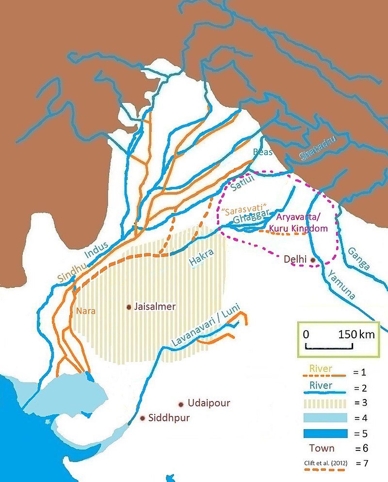 Saraswati's argument - My, Aria, Indo-Europeans, Migration, Saraswati, Aral Sea, Indus Valley Civilization, Longpost