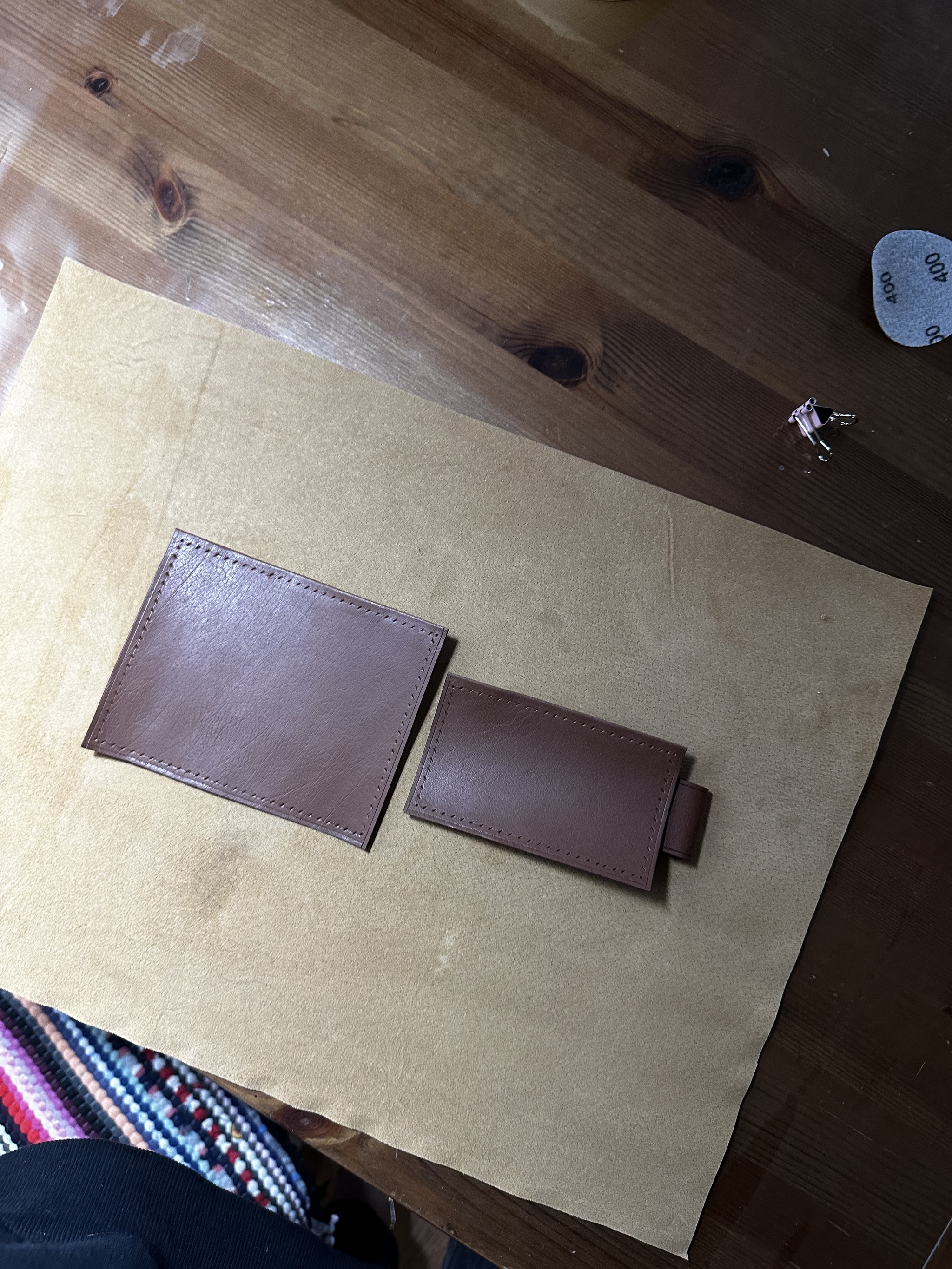 Finished my first briefcase - My, Leather products, Natural leather, Needlework with process, Needlework, Process, Сумка, Briefcase, With your own hands, Video, Vertical video, Longpost