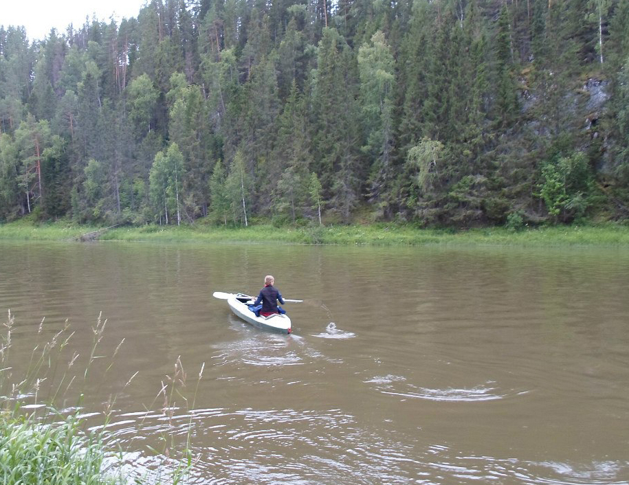 Packraft test - My, Tourism, River rafting, Packraft, Video, Soundless, Longpost