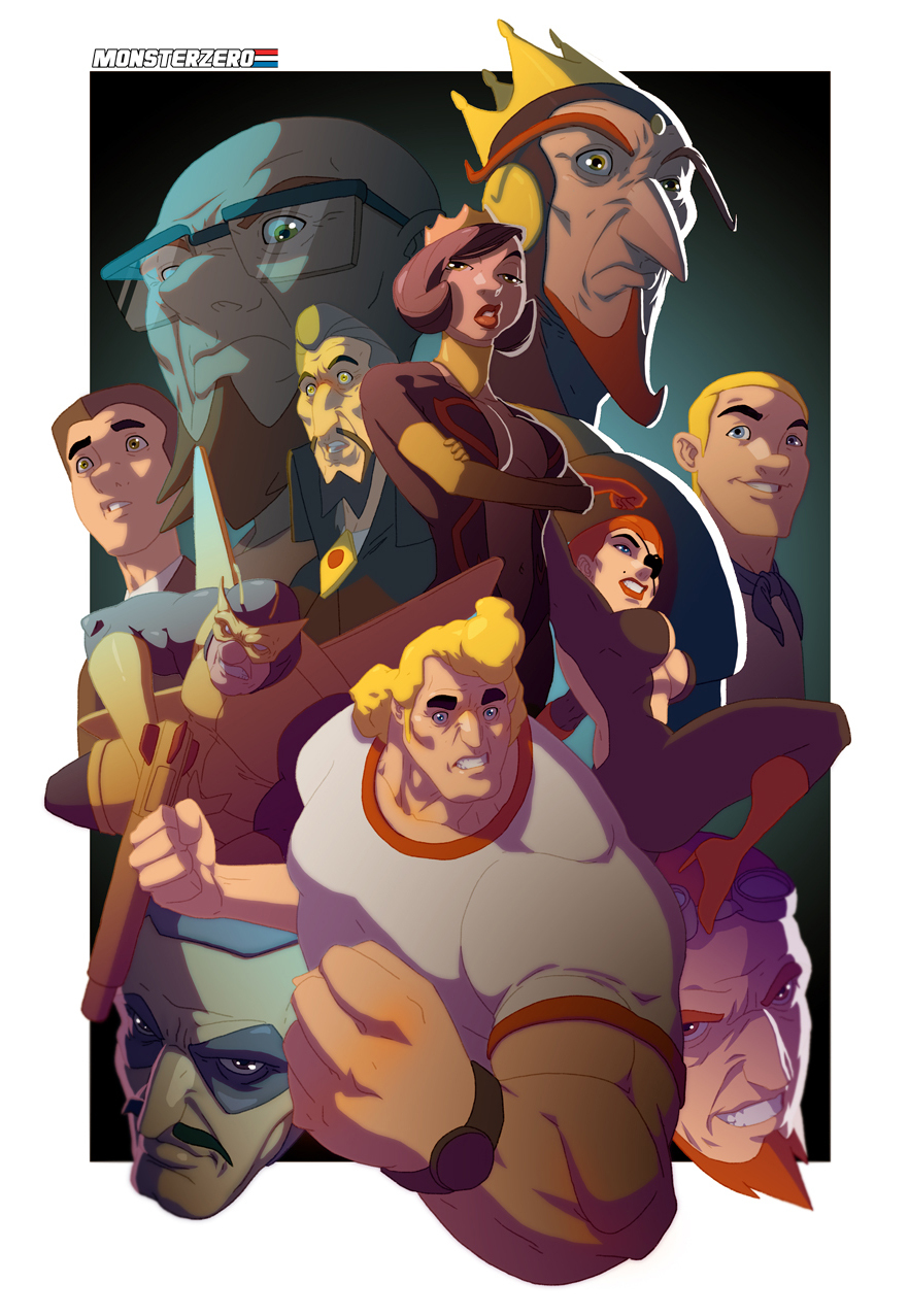 Ventura Brothers Fan Art: Posted by HughFreeman! - Venture Bros, Art, Adult swim