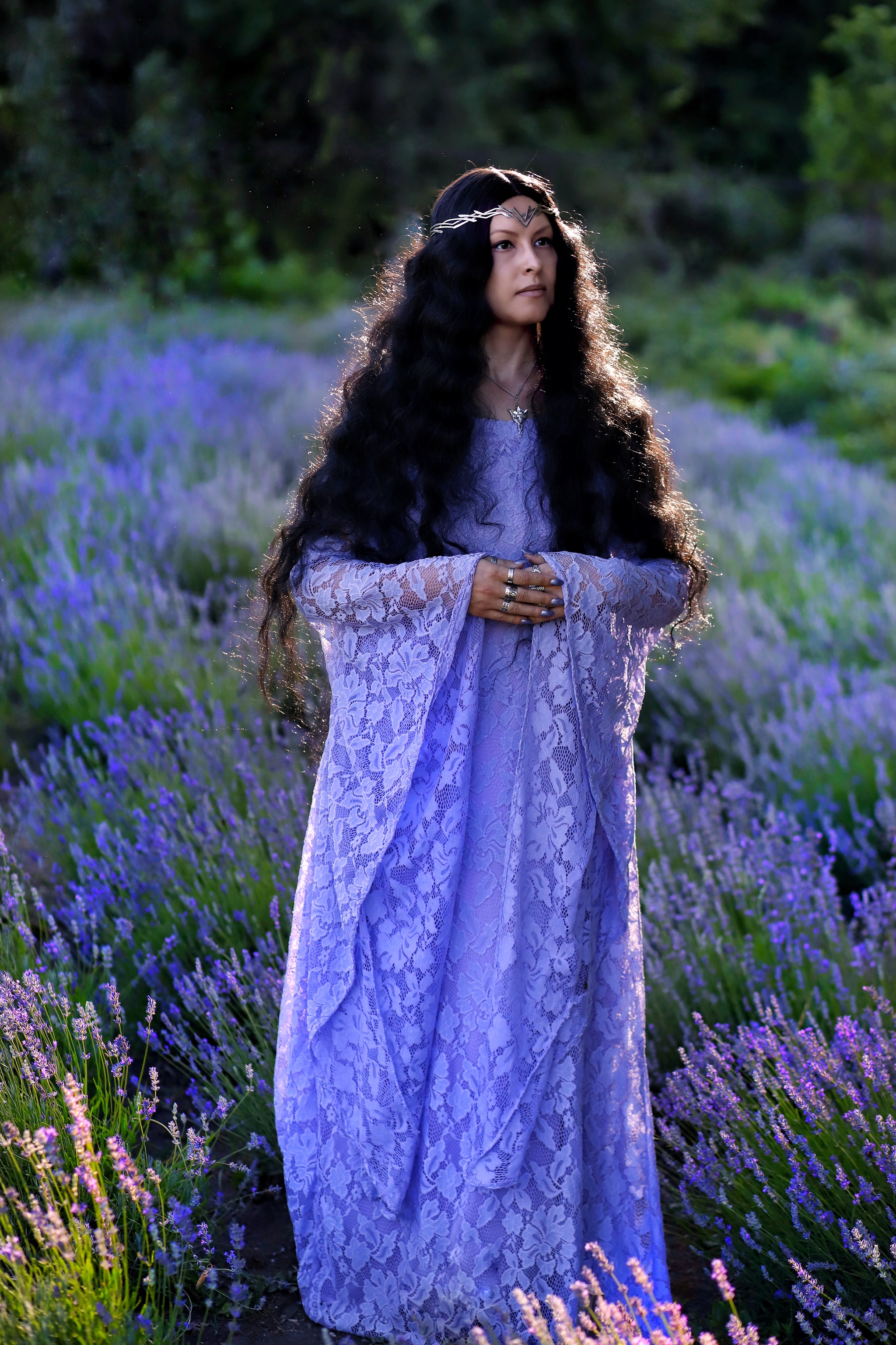 Cosplay Arwen - My, Lord of the Rings, Tolkien's Legendarium, Elves, Arwen, Cosplay, Longpost, The photo