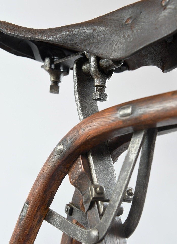 Bicycle (wooden) 1896 - A bike, Unusual, Cyclist, Inventions, Rarity, Tree, Longpost