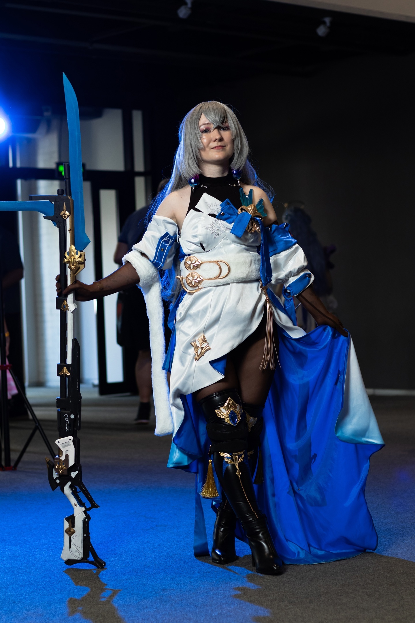 The first photos from EpicCon have arrived. Armor from the game Honkai Star Rail - My, Cosplay, Bronya (Honkai: Star Rail), Honkai: Star Rail, The photo