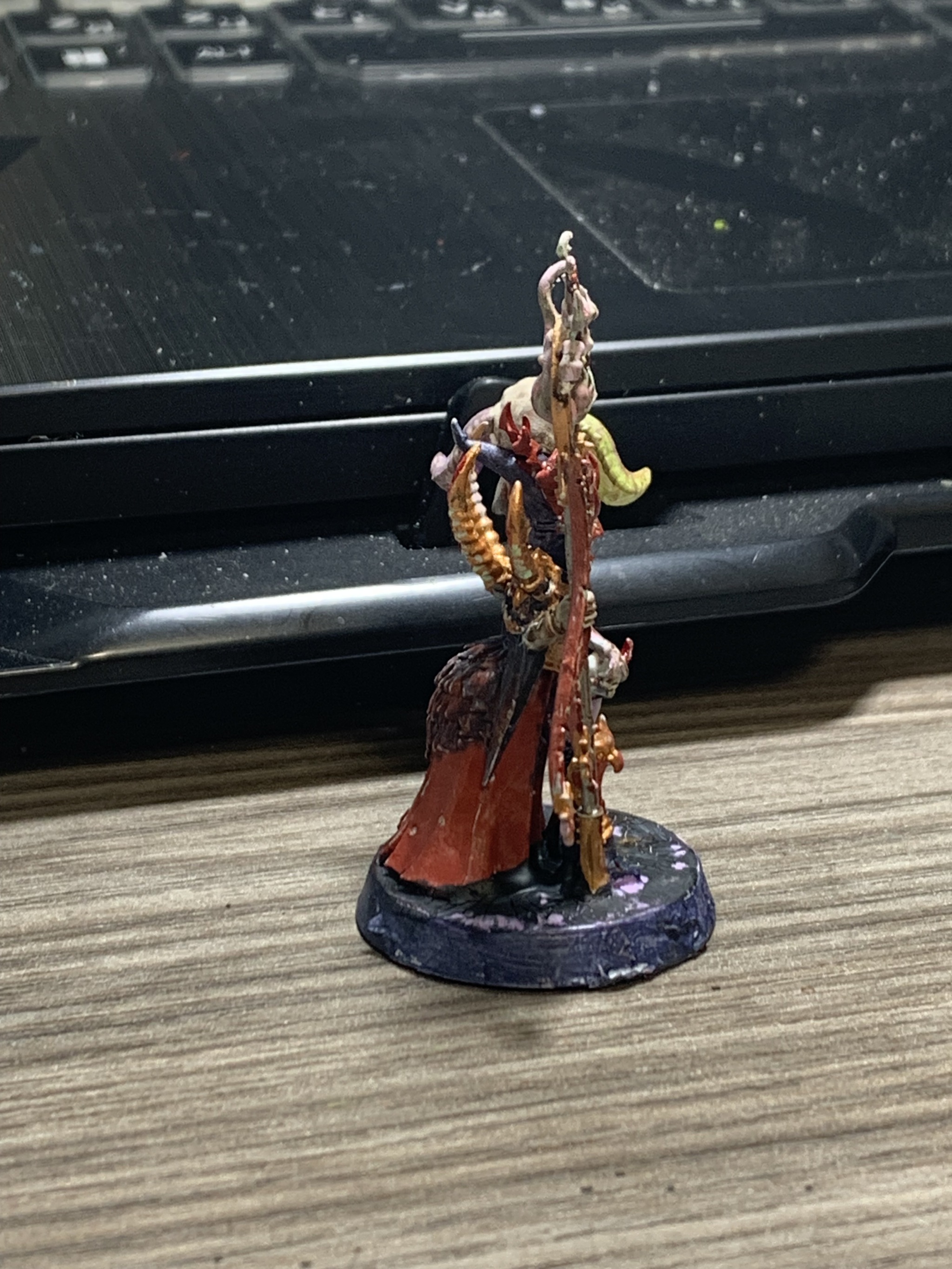 Paint the Chaos Cult in the style of the Joker - My, Warhammer 40k, Kill Team, Warhammer, Chaos cultists, Chaos daemons, Chaos, Mat, Longpost