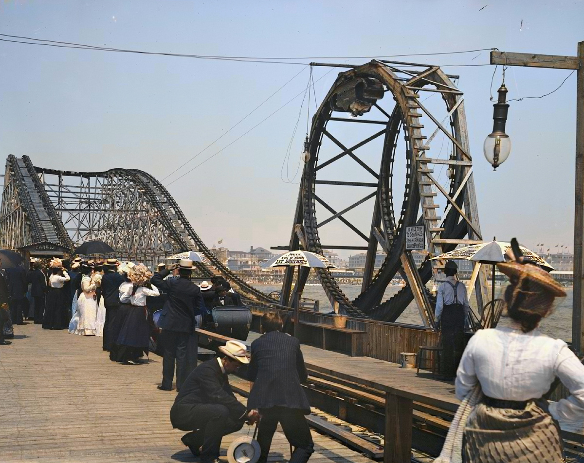 A selection of interesting and unusual photographs from the USA. 20 colored photographs of the twentieth century. Part III - My, Old photo, Colorization, Historical photo, The photo, USA, 20th century, Longpost