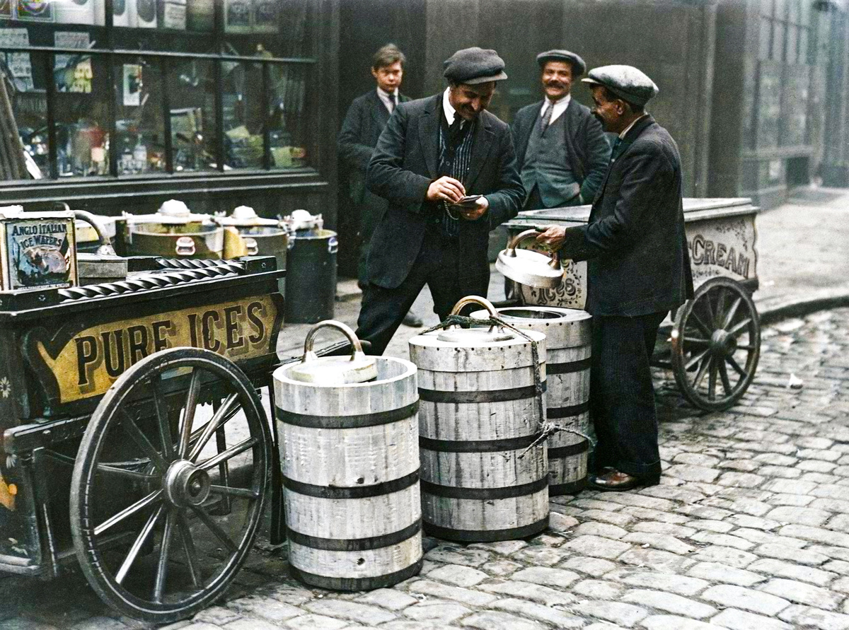 Curious photographs from England's past. 20 colored photographs of the twentieth century. Part III - My, Colorization, Old photo, Historical photo, The photo, Great Britain, England, London, 20th century, Longpost