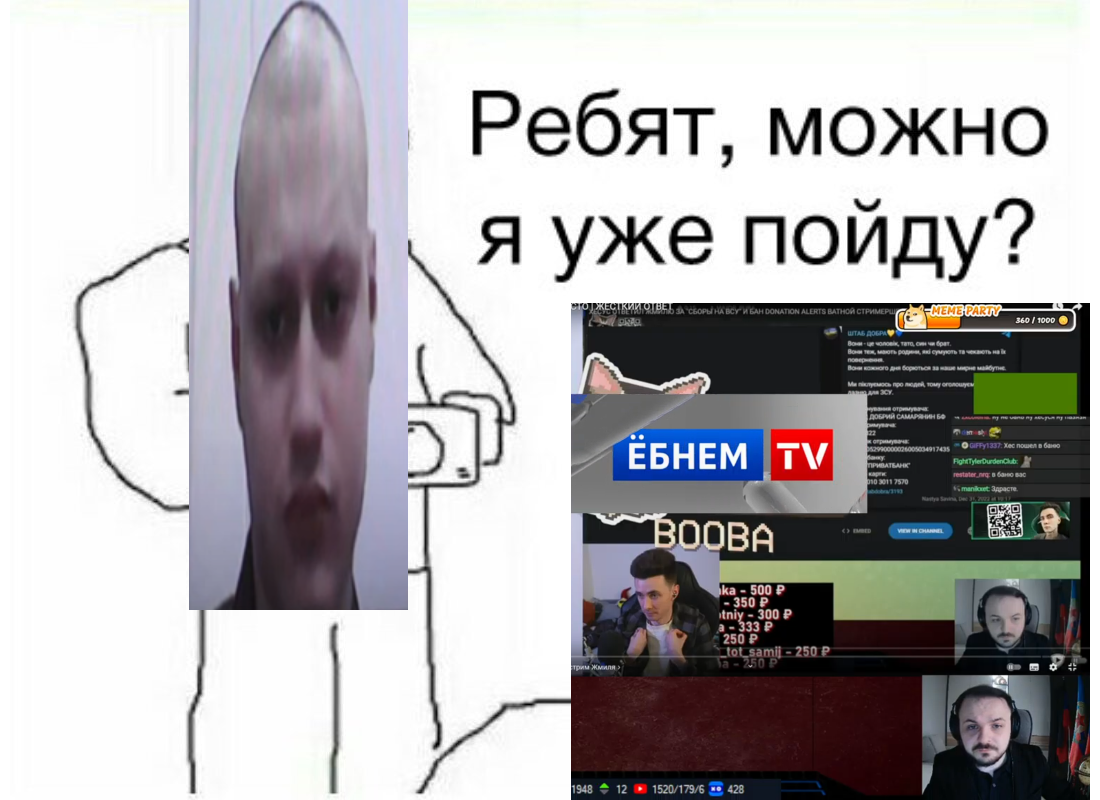 Second day - Jesus, Jesusavgn, Nekoglay (Nikolay Lebedev), Streamers, Стрим, Picture with text, Mat