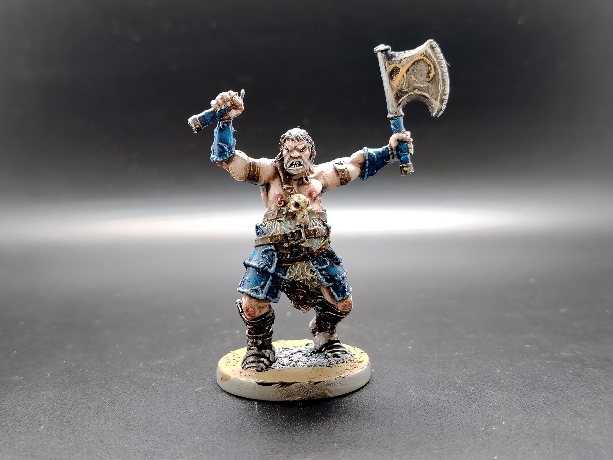 Ogres and an attempt at preshading - My, Tabletop role-playing games, Board games, Role-playing games, Dungeons & dragons, RPG, Pathfinder, Dnd 5, Miniature, Painting miniatures, Ogres, Giant, Longpost