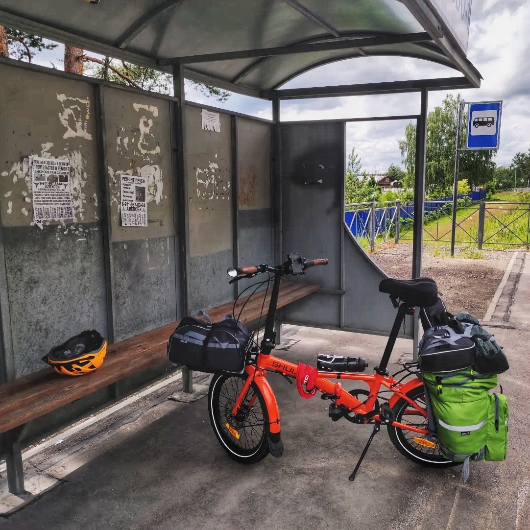 Ride a folding bike from St. Petersburg to Teriberka - My, Travels, A bike, Travel across Russia, The photo, Longpost