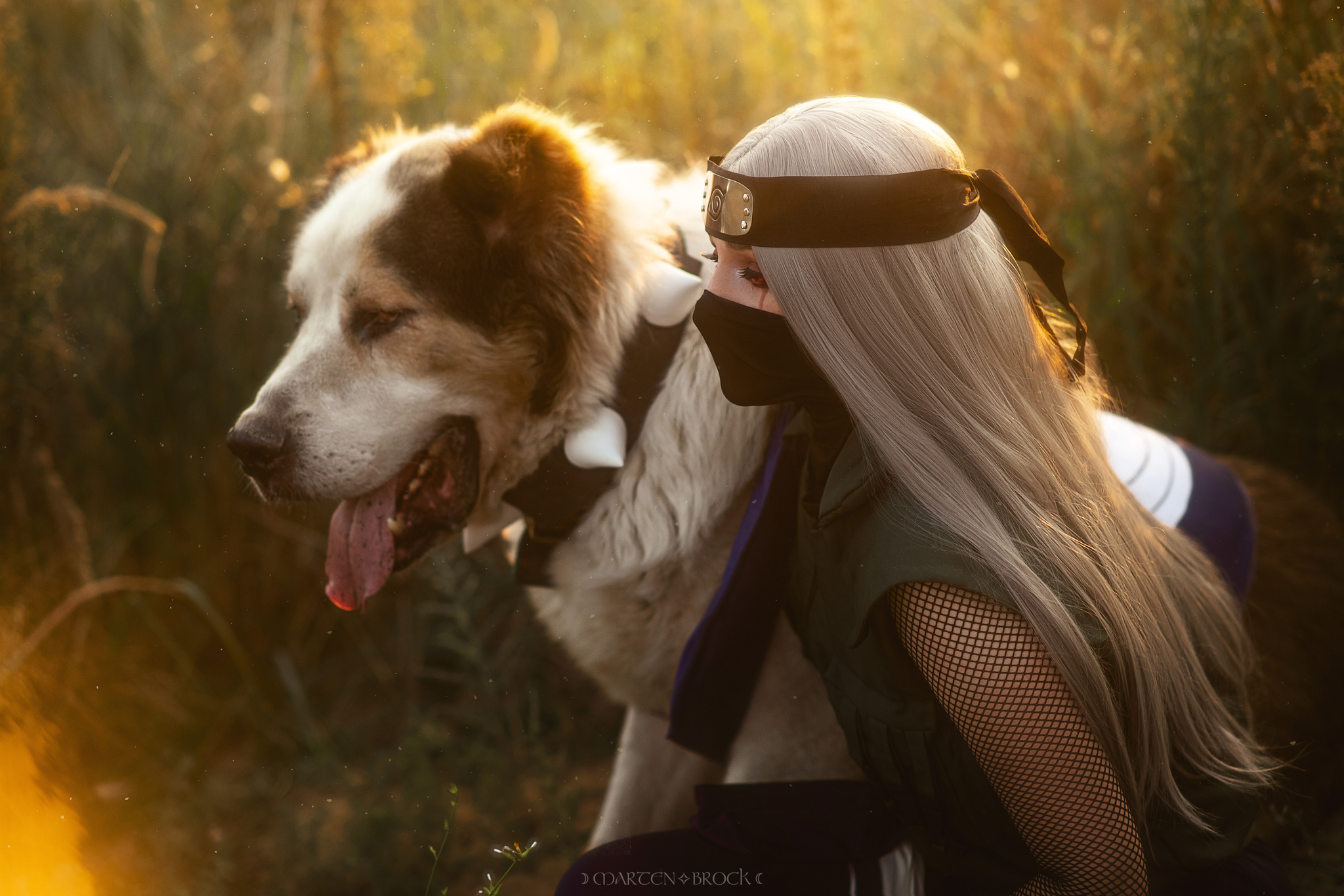 Kakashi Hatake fem! Ver - My, Naruto, Kakashi Hatake, Cosplay, Anime, Dog, Female version, Longpost, The photo