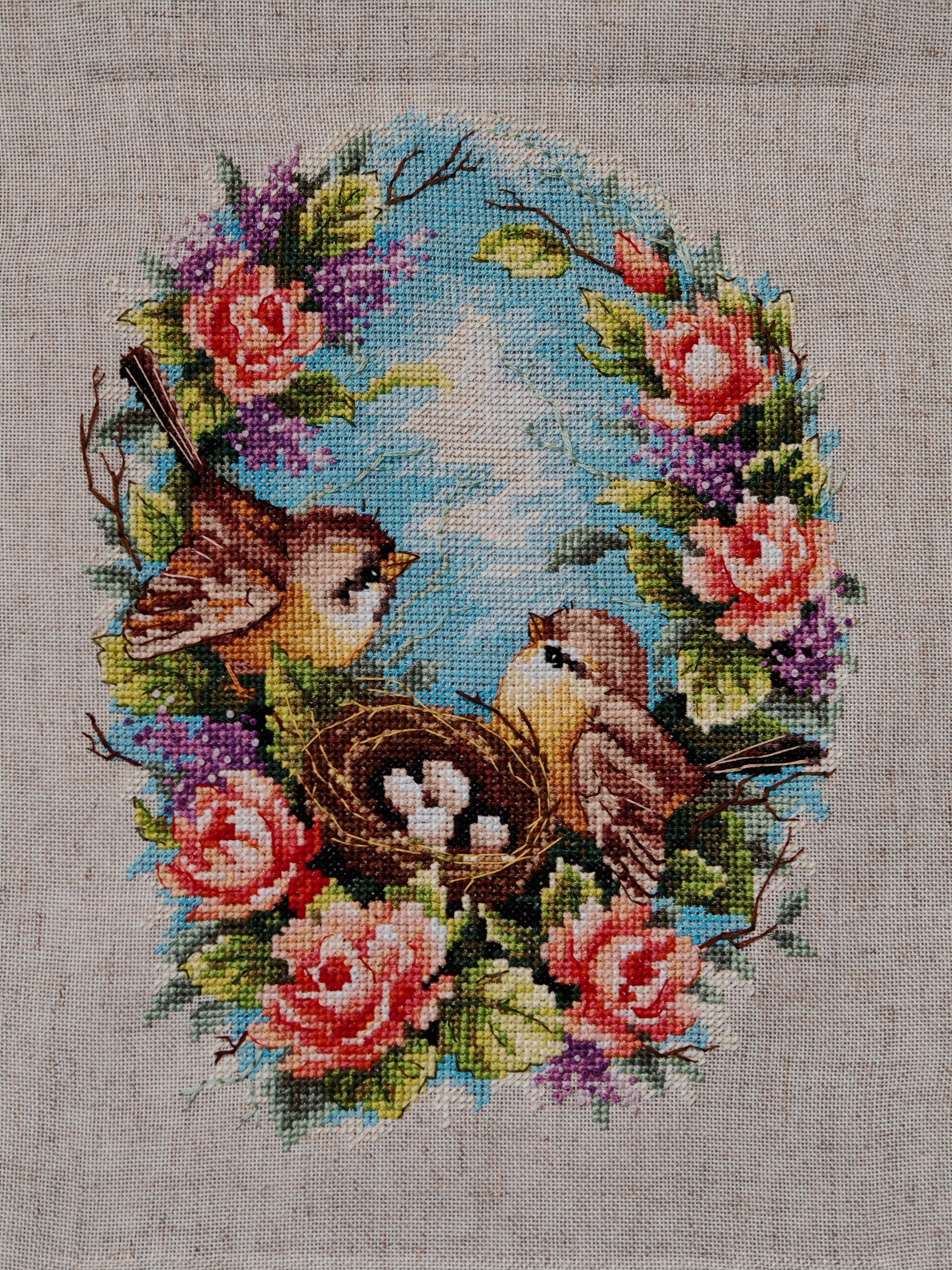 Sharing embroidery finishes - My, Embroidery, Cross-stitch, Needlework without process, Longpost