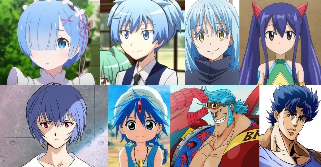 About anime hairstyles, and more - My, Anime, Hair, Eyes, blue curtains, SRSG, Longpost