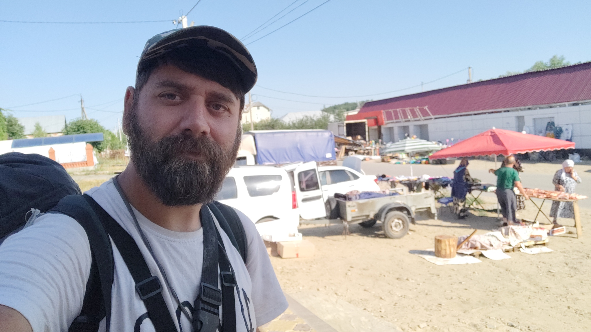 We went to the village of Bolshoy Chirkley and were surprised! Let's walk 1000 kilometers with the dog from Samara to Moscow! - My, Tatars, Travels, Tourism, Hiking, Travel across Russia, Road trip, Ulyanovsk region, Village, Longpost