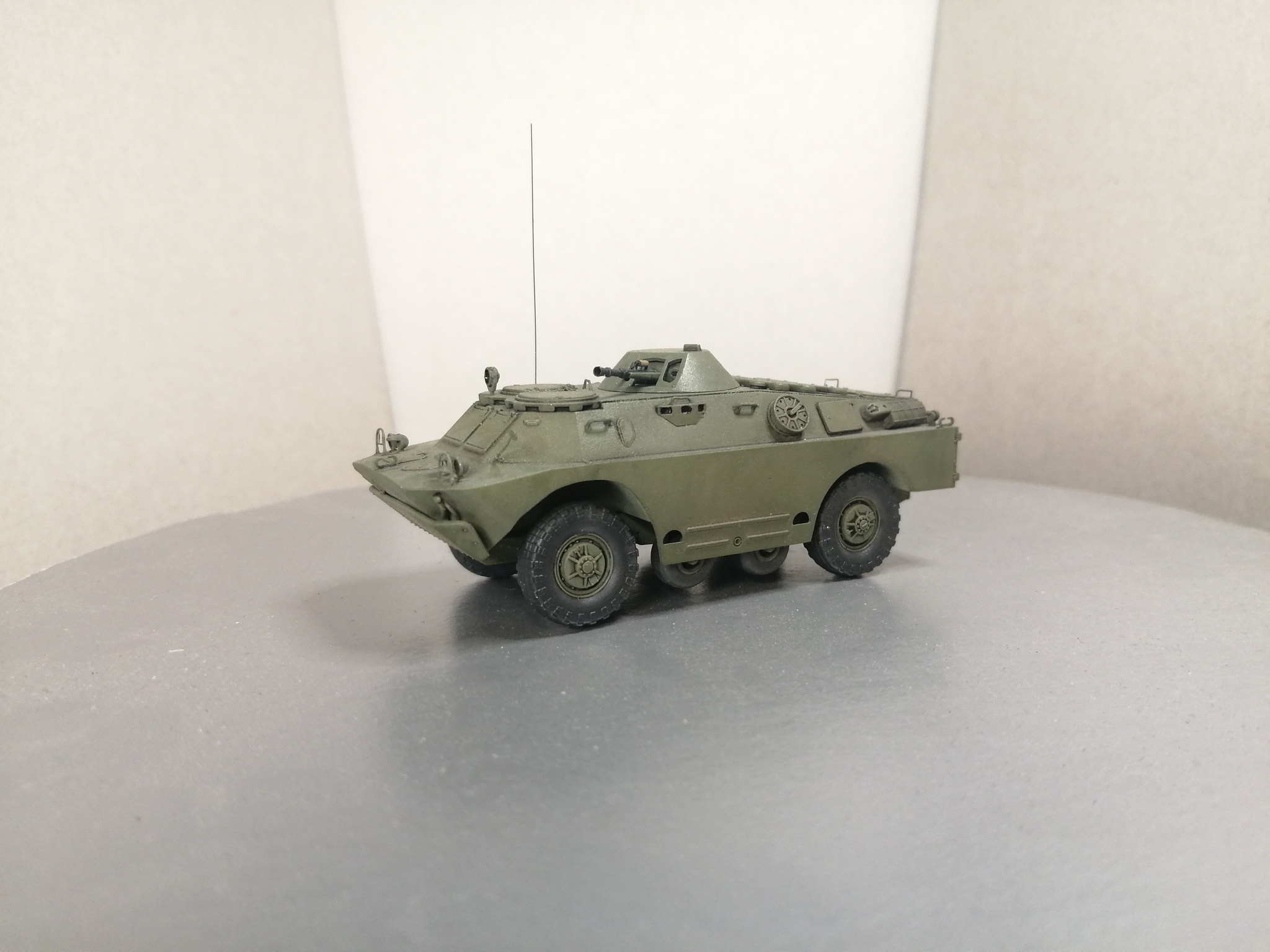 1/72 S-Model BRDM-2 - My, 1:72, Modeling, Scale model, Armored vehicles, Brdm-2, Longpost