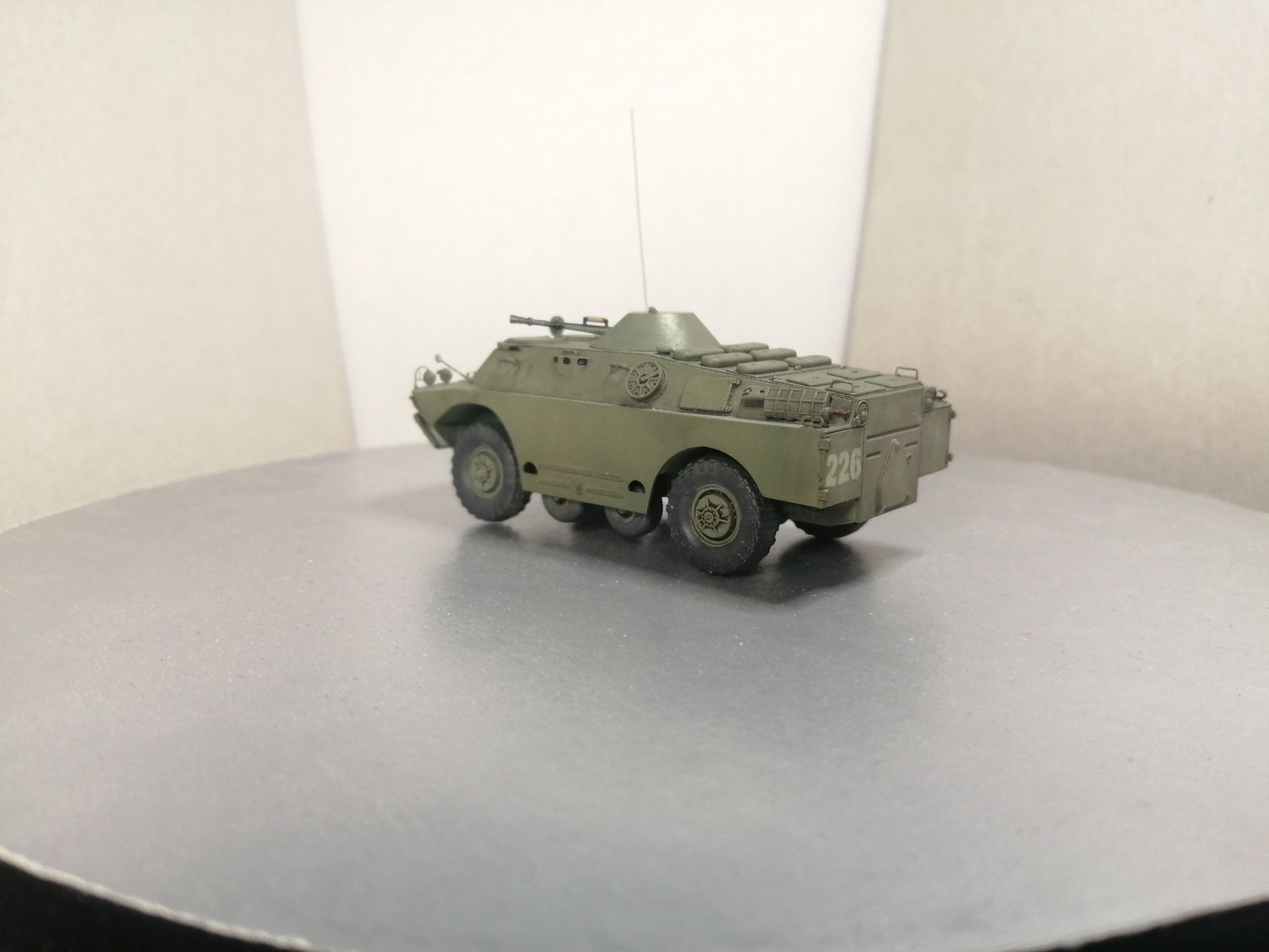 1/72 S-Model BRDM-2 - My, 1:72, Modeling, Scale model, Armored vehicles, Brdm-2, Longpost