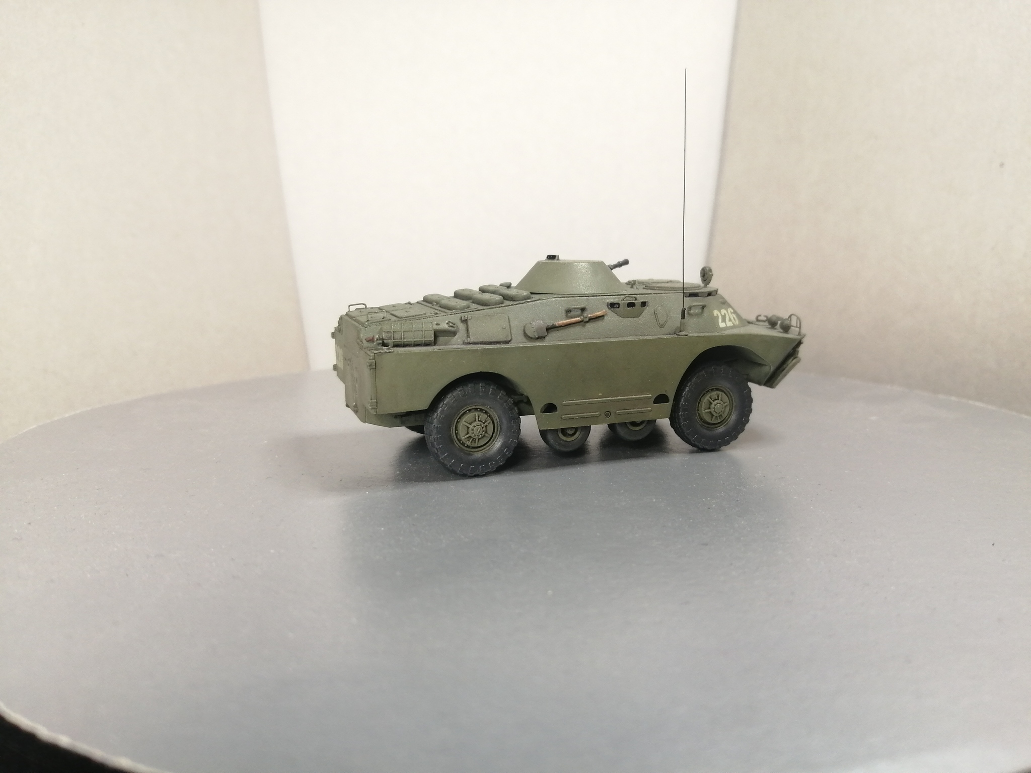 1/72 S-Model BRDM-2 - My, 1:72, Modeling, Scale model, Armored vehicles, Brdm-2, Longpost