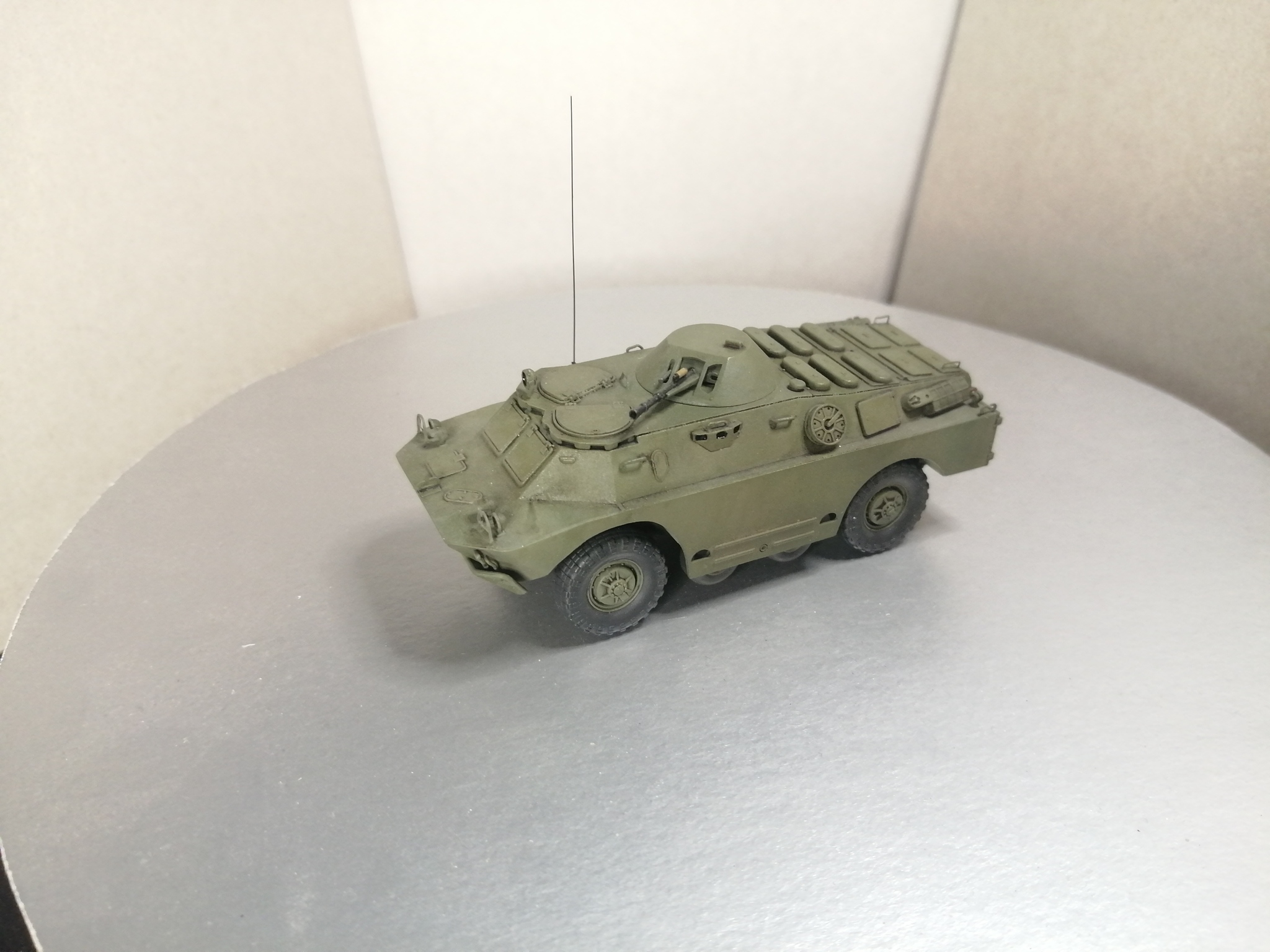 1/72 S-Model BRDM-2 - My, 1:72, Modeling, Scale model, Armored vehicles, Brdm-2, Longpost