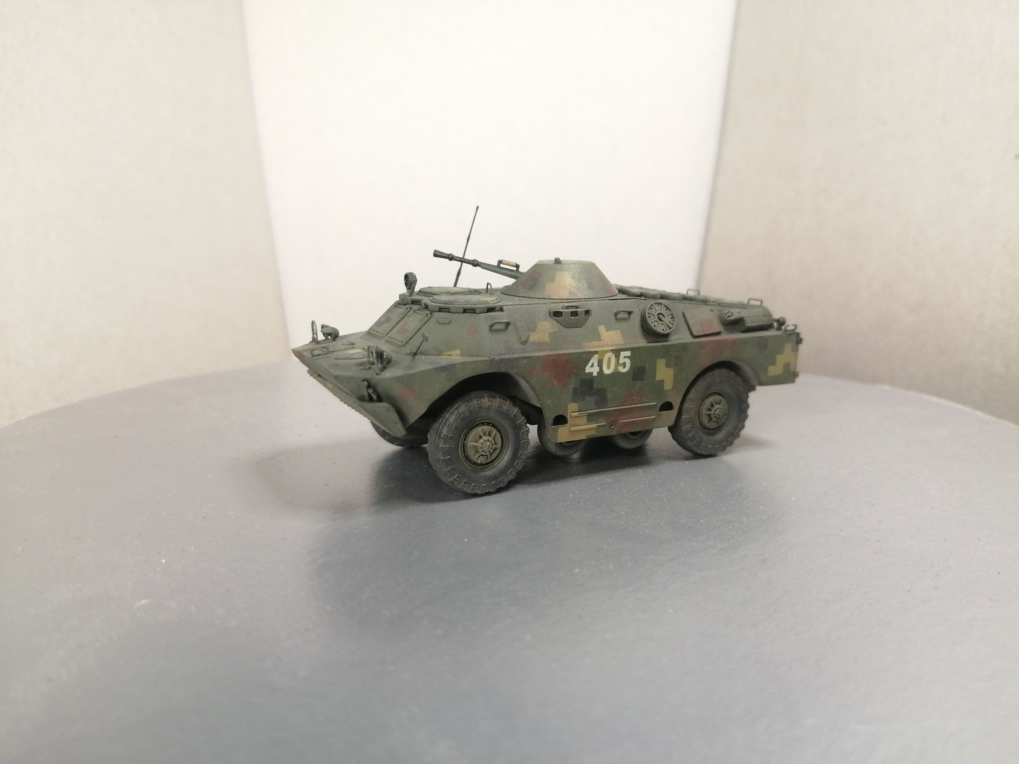 1/72 S-Model BRDM-2 - My, 1:72, Modeling, Scale model, Armored vehicles, Brdm-2, Longpost