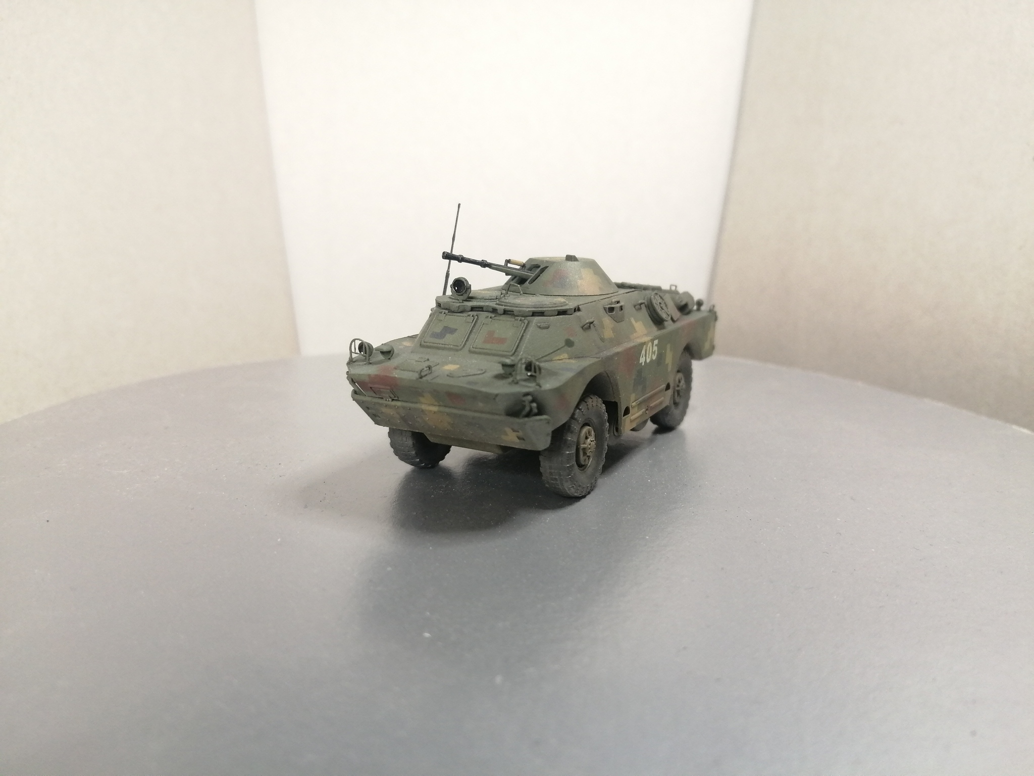 1/72 S-Model BRDM-2 - My, 1:72, Modeling, Scale model, Armored vehicles, Brdm-2, Longpost