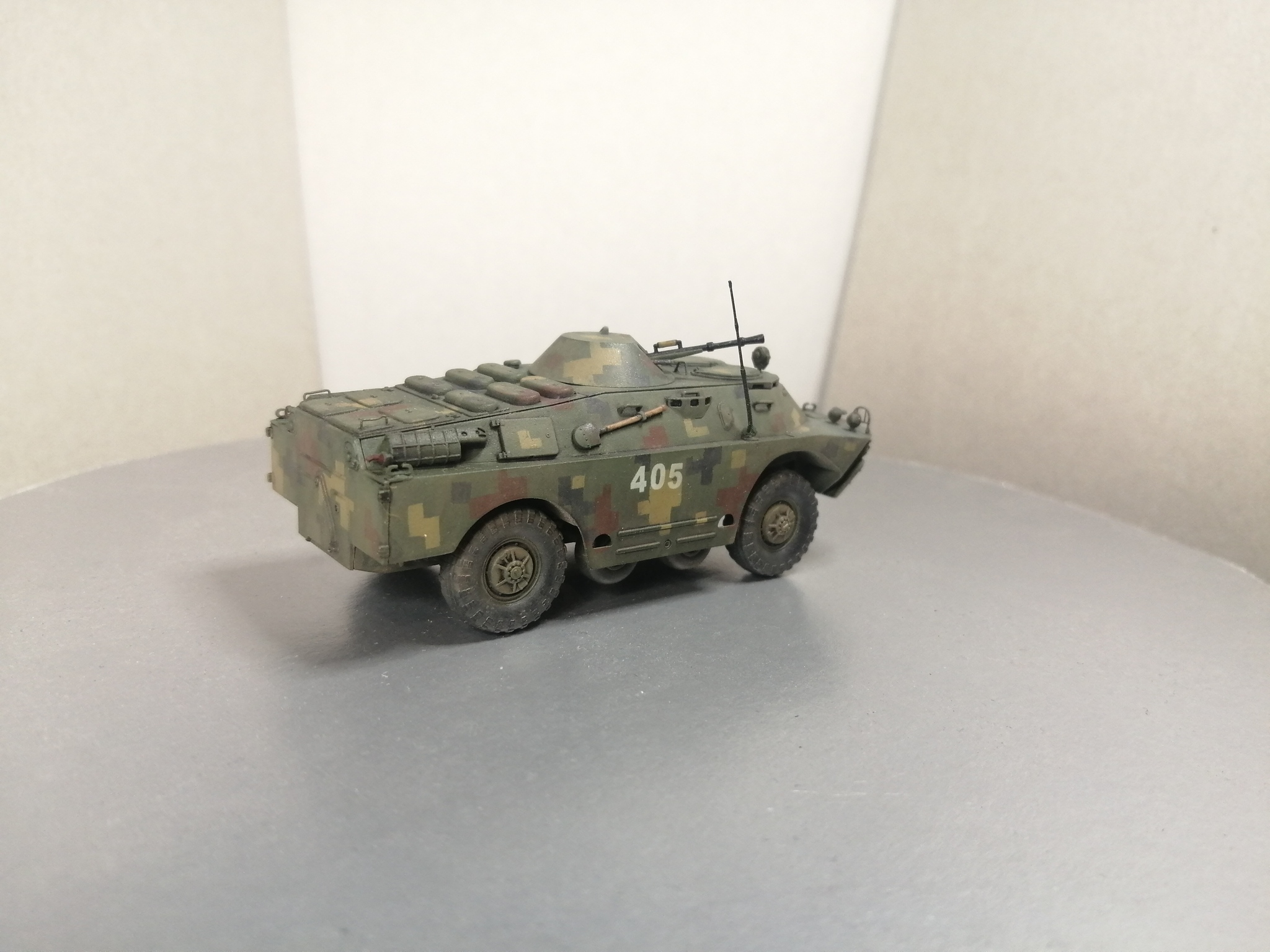 1/72 S-Model BRDM-2 - My, 1:72, Modeling, Scale model, Armored vehicles, Brdm-2, Longpost