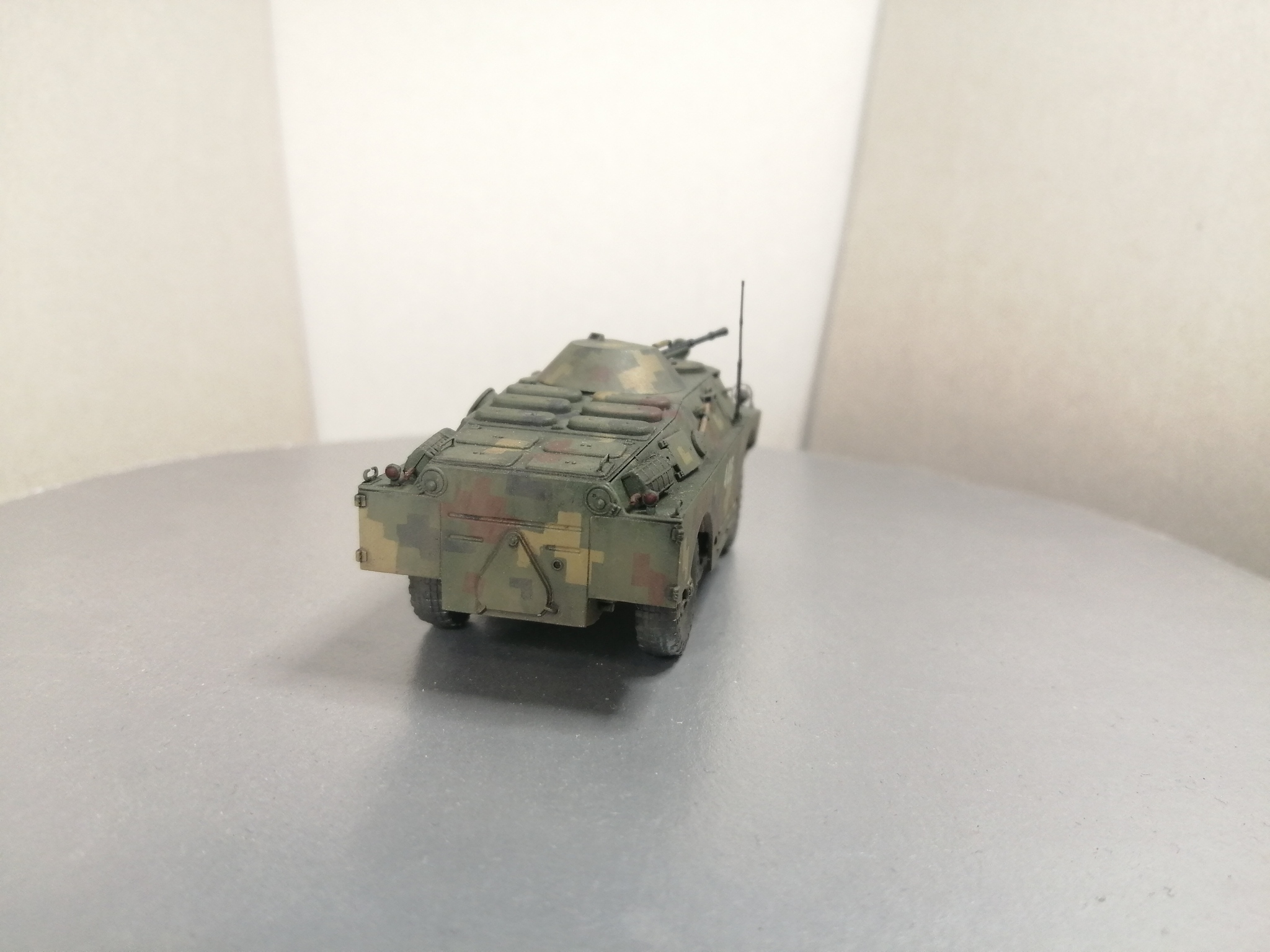 1/72 S-Model BRDM-2 - My, 1:72, Modeling, Scale model, Armored vehicles, Brdm-2, Longpost