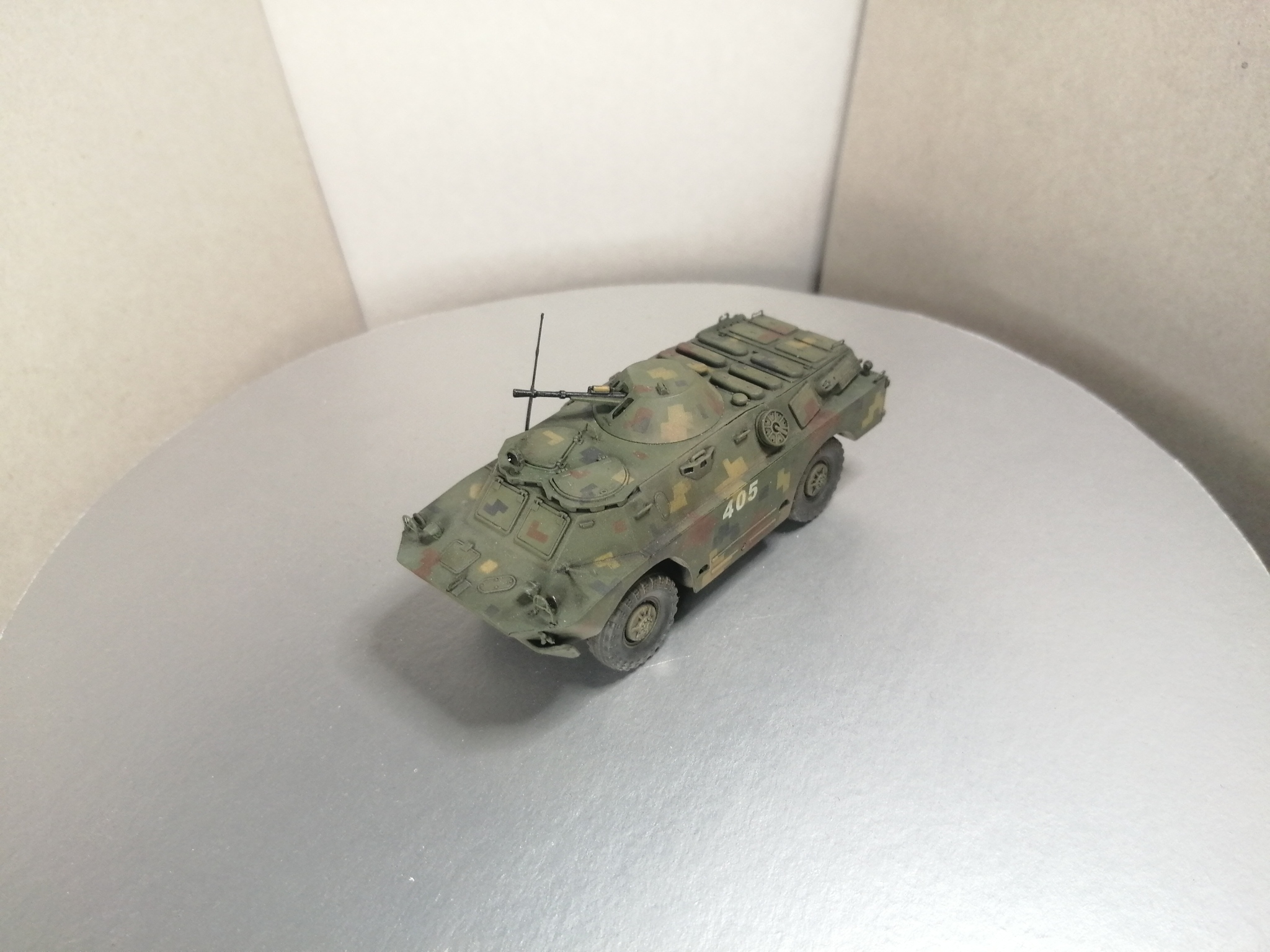 1/72 S-Model BRDM-2 - My, 1:72, Modeling, Scale model, Armored vehicles, Brdm-2, Longpost