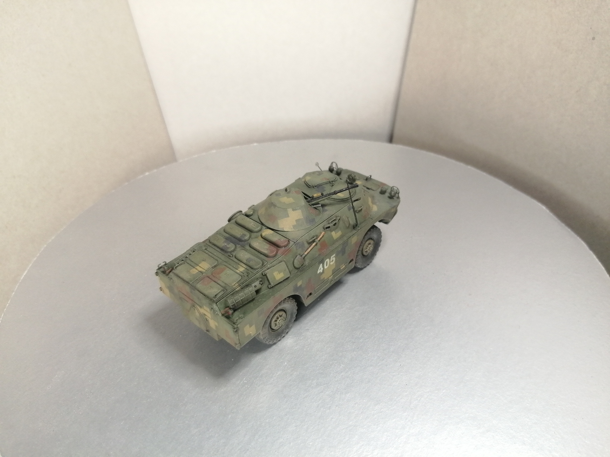 1/72 S-Model BRDM-2 - My, 1:72, Modeling, Scale model, Armored vehicles, Brdm-2, Longpost