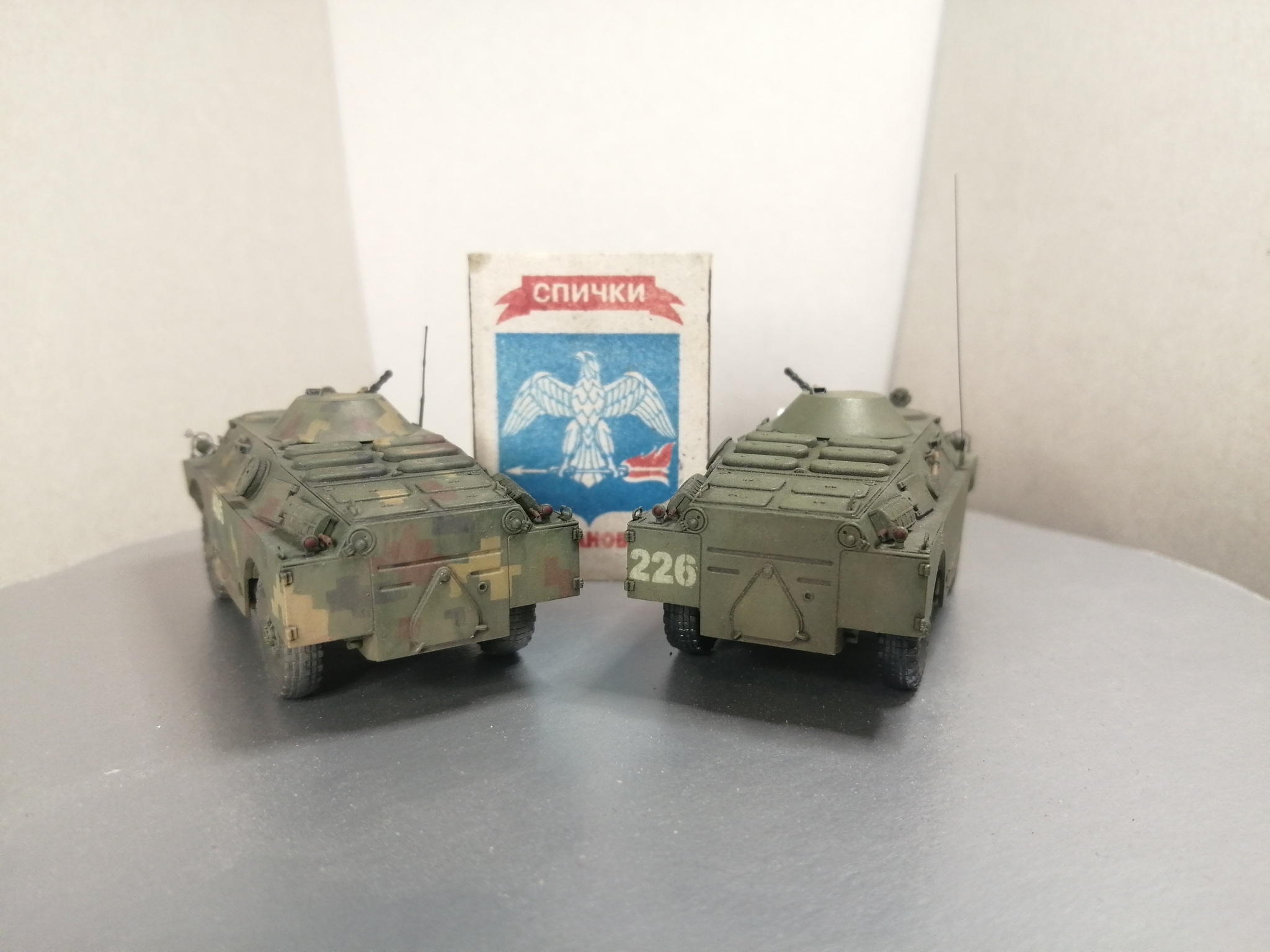 1/72 S-Model BRDM-2 - My, 1:72, Modeling, Scale model, Armored vehicles, Brdm-2, Longpost